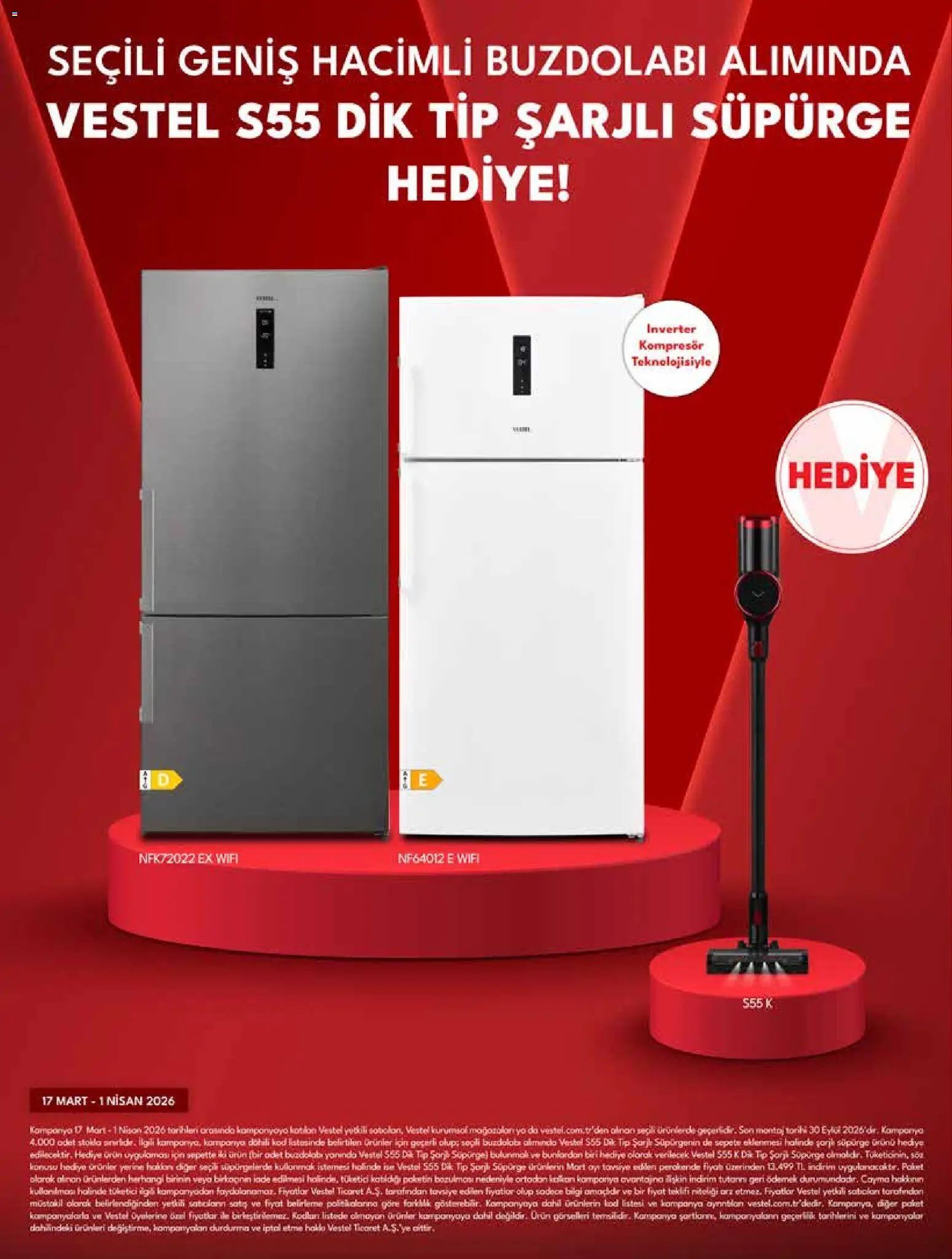 Vestel Katalog - 01.03.2026 tarihinden itibaren geçerlidir | Sayfa: 8 | Ürünler: Blender, Fırın, Ütü, Hava temizleyici