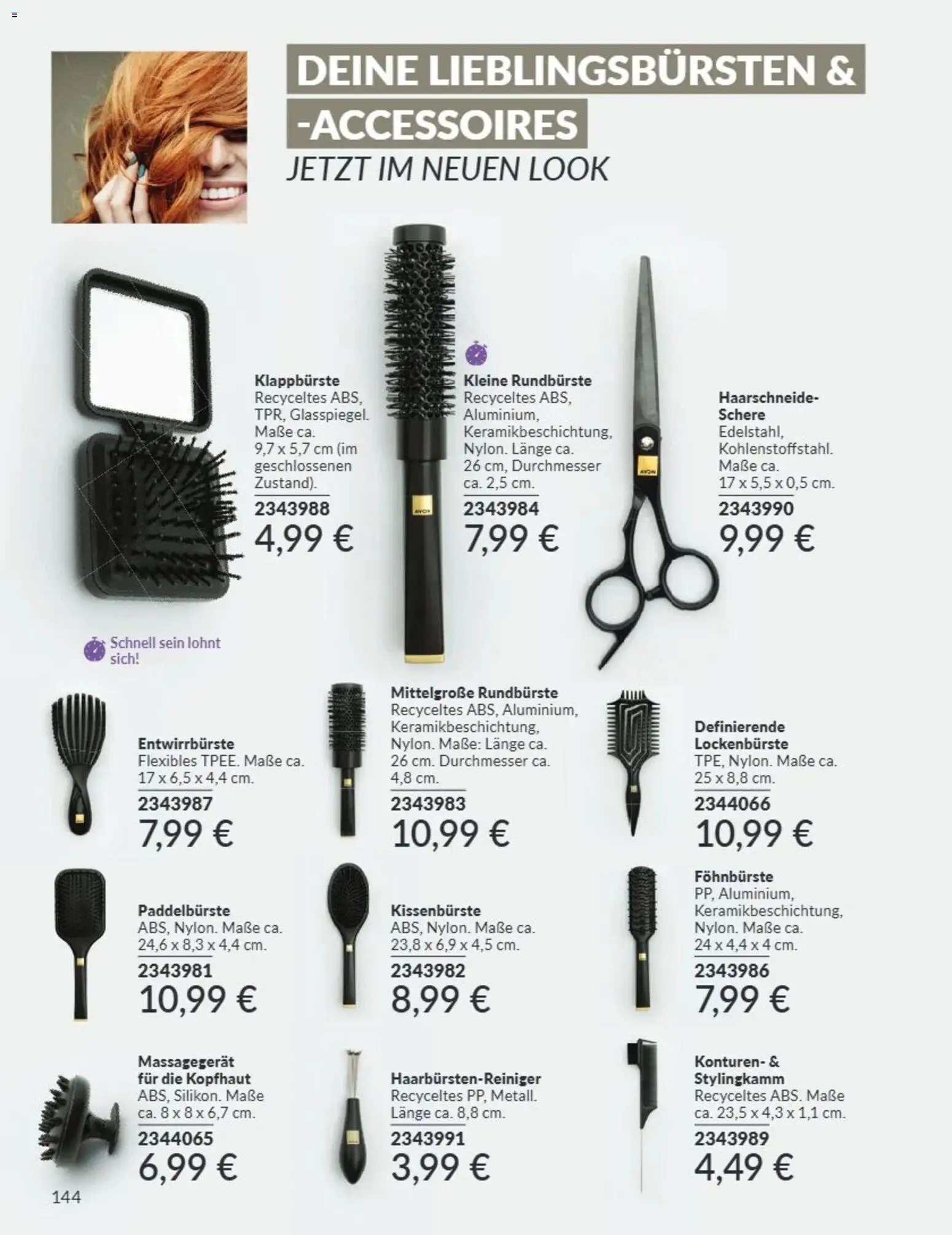 AVON Katalog August 2026 – gültig ab 08.08.2026 | Seite: 144 | Produkte: Massagegerät