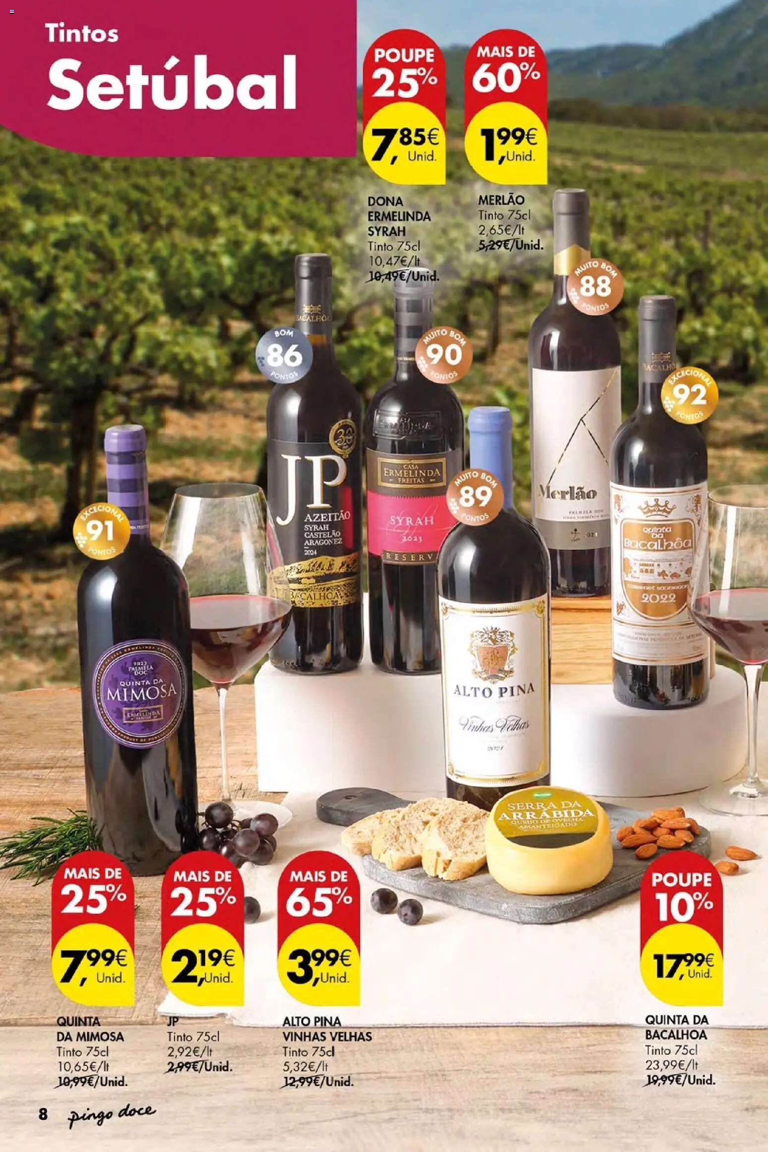 Pingo Doce Vinhos de Setúbal Açores │ válido de 07.05.2026 | Página: 8