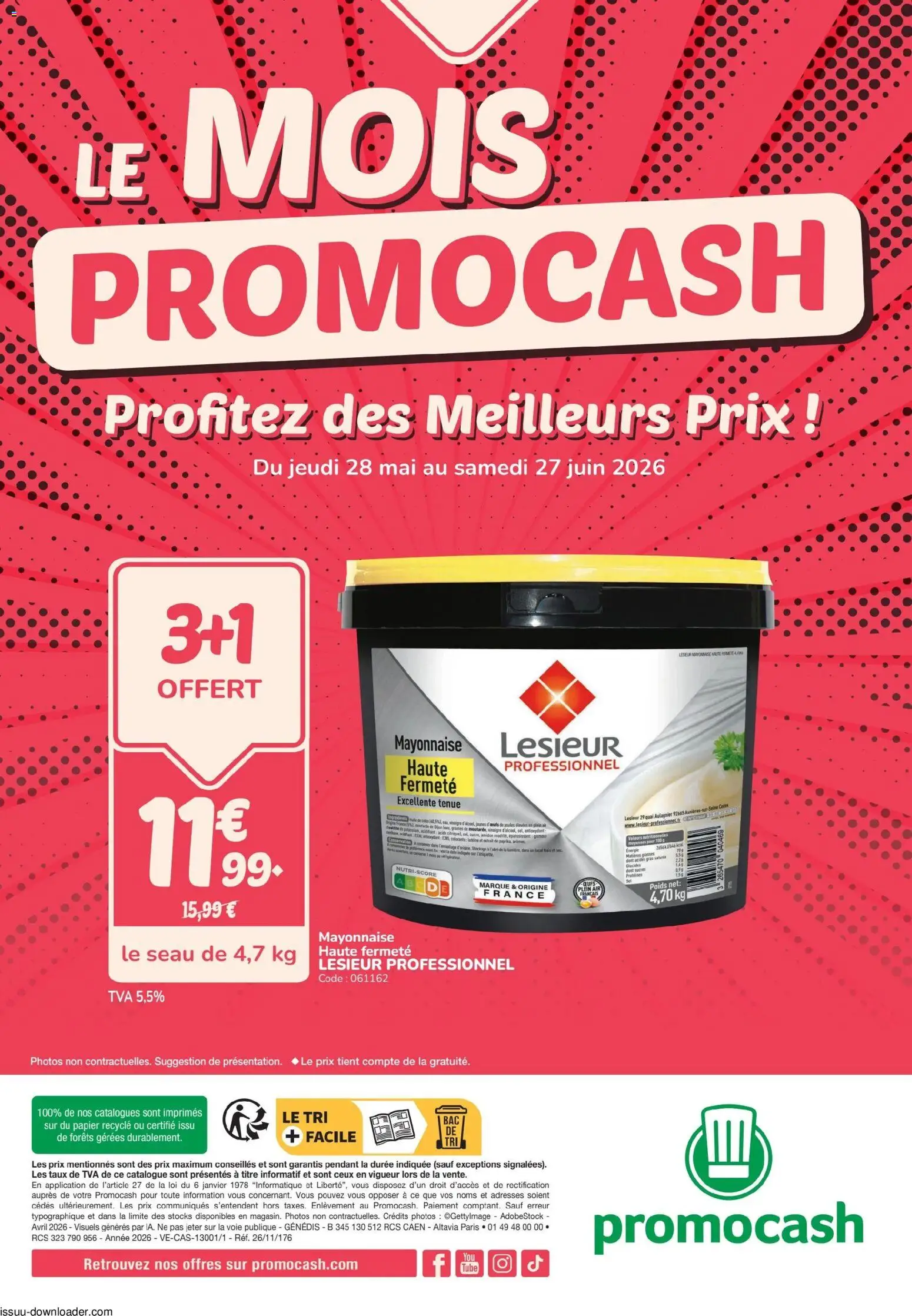 {H1} | Page: 44 | Produits: Poids, Mayonnaise, Banane, Vinaigre