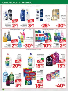 Tuš katalog akcije – veljaven od 19.08.2026 | Stran: 22 | Izdelki: Mehčalec, Čistila, Maslo, Detergent