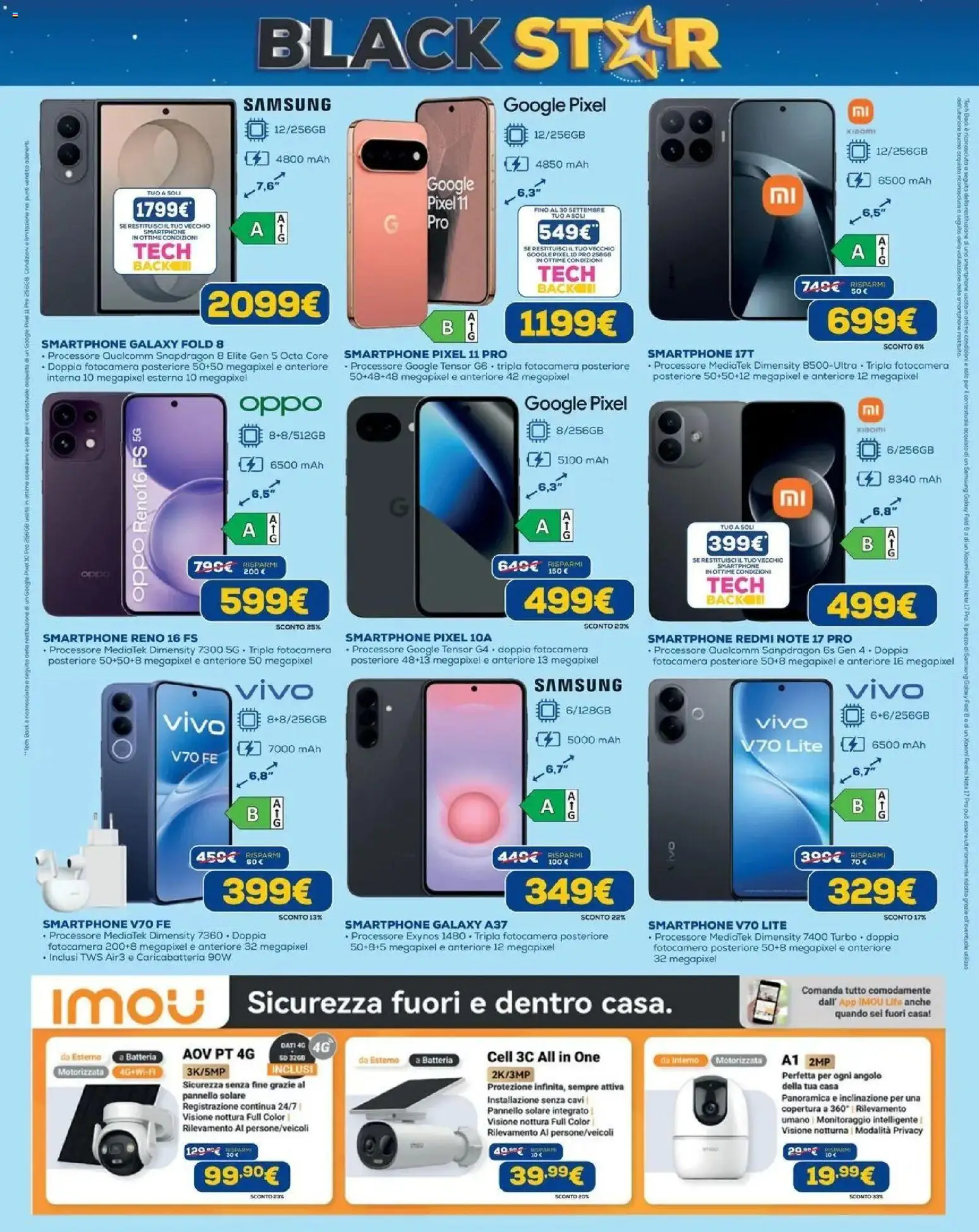 Nuovo Euronics volantino Venaria Reale dal 24/09/2026 > offerte anteprima 🛍️ | Pagina: 10 | Prodotti: Xiaomi, Smartphone, Fotocamera, Samsung