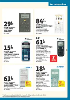 Auchan - Prévisualisation de Auchan Cartables, rentrée valide à partir de 30/06/2026 | Page: 33