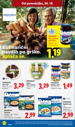 Lidl katalog akcije – veljaven od 22.10.2026 | Stran: 46 | Izdelki: Mandlji, Pita, Olive, Kruh