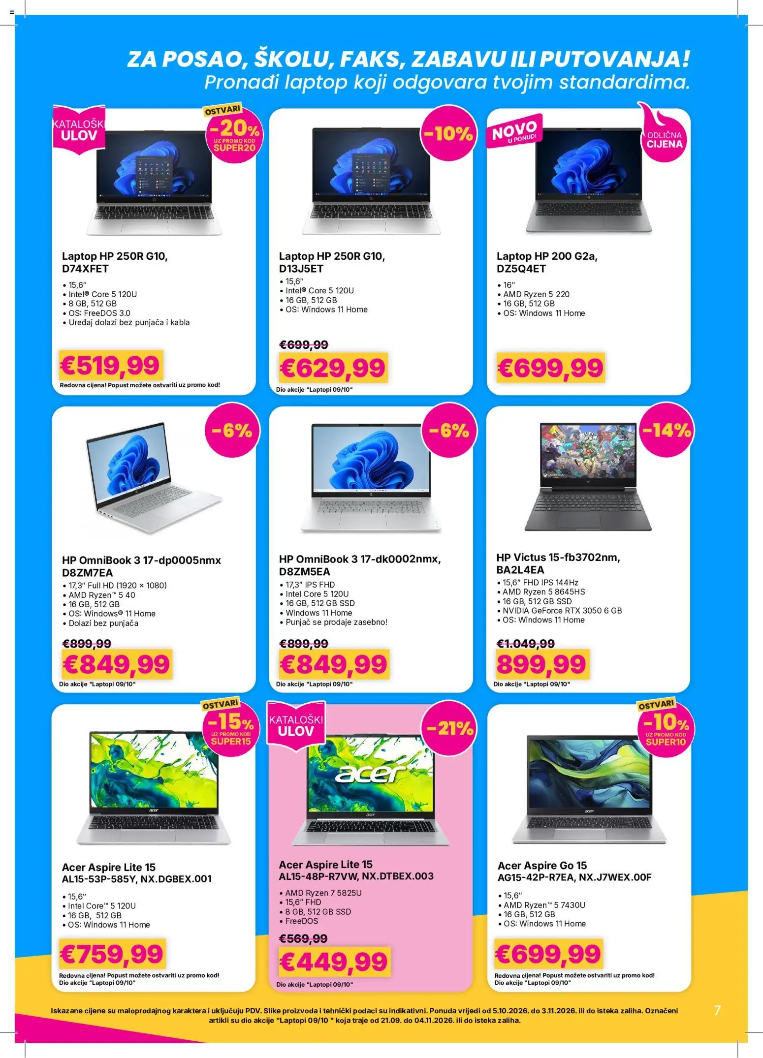 Vacom katalog | vrijedi od 05.10.2026 | Stranica: 7