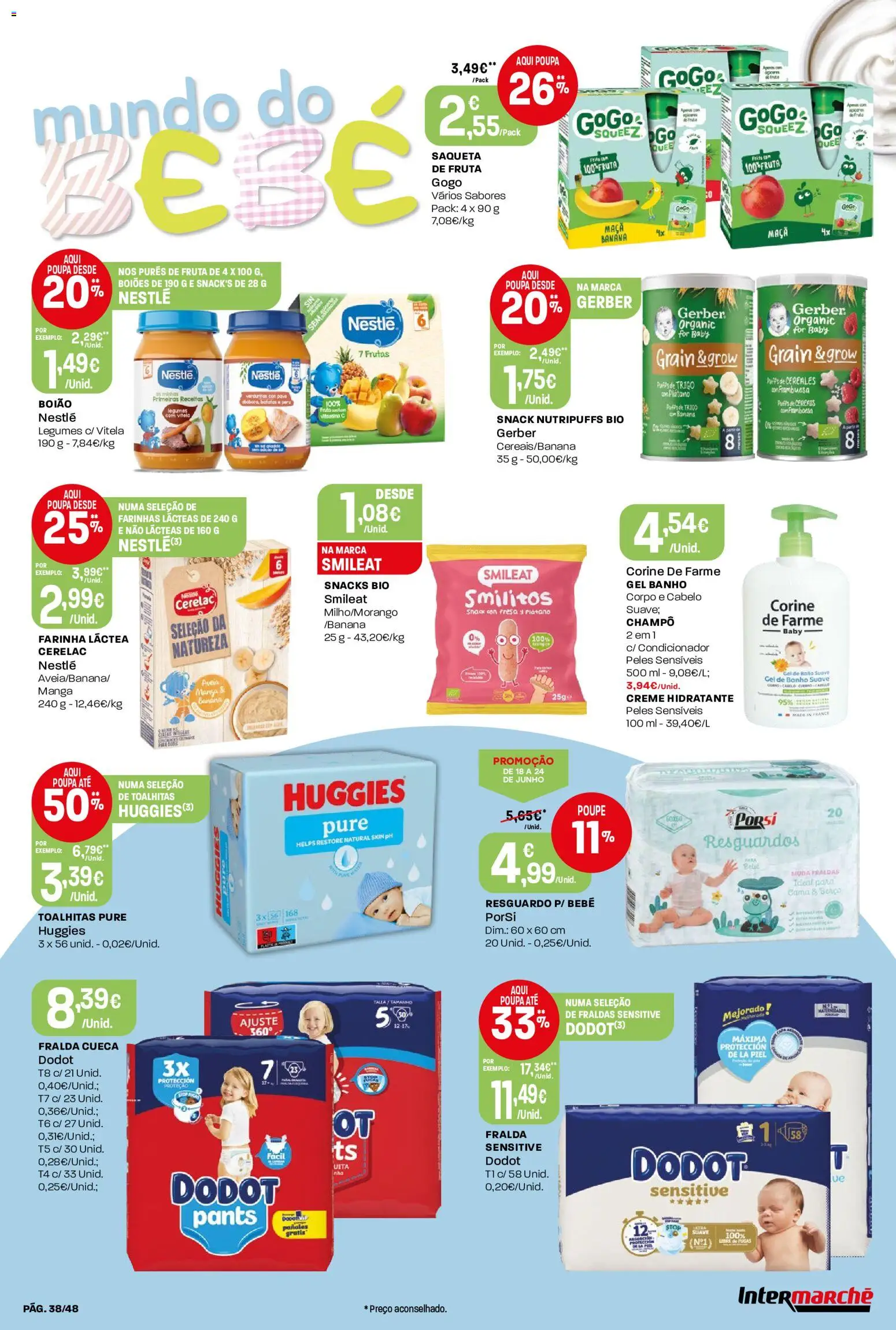 Intermarché folheto │ válido de 18.06.2026 | Página: 38