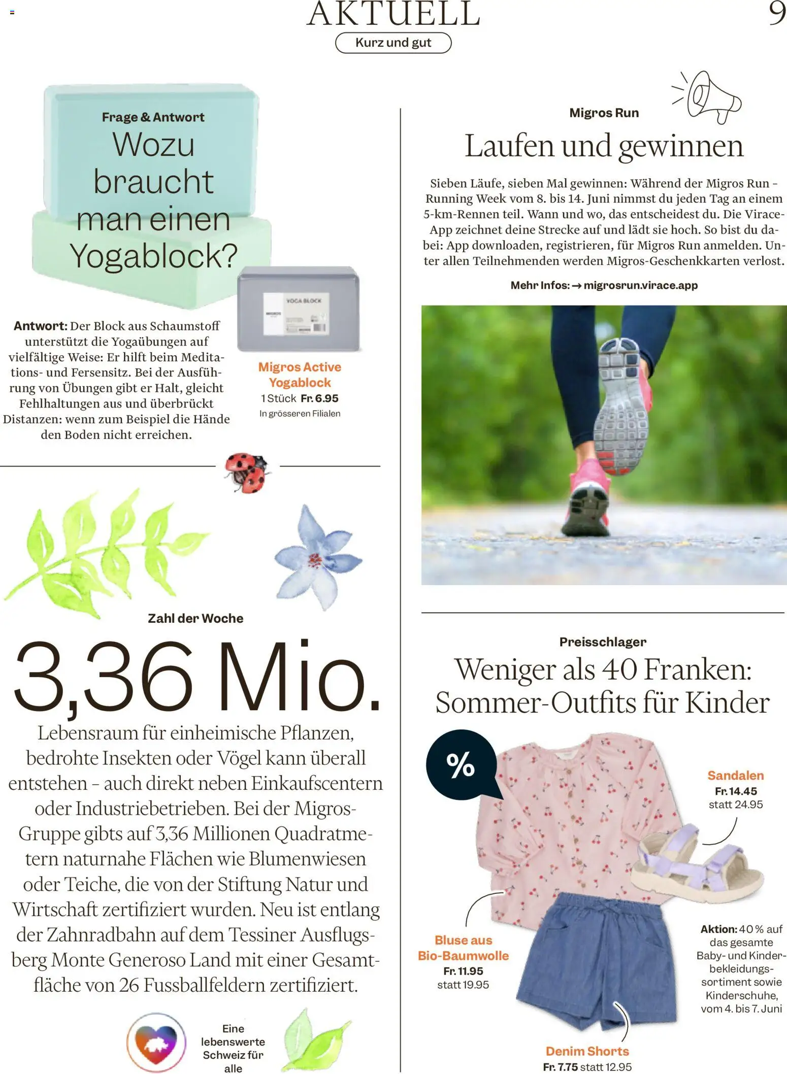 Migros aktionen Magazin – gültig ab 03.06.2026 | Seite: 9