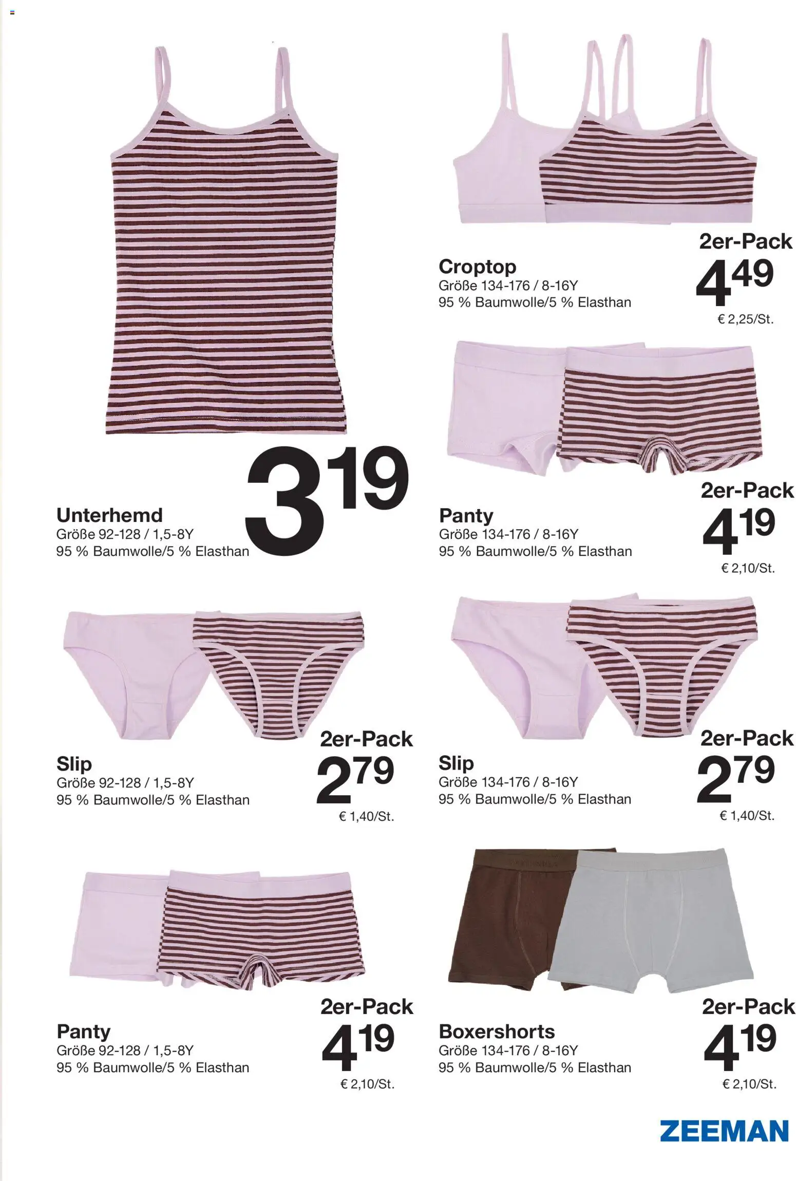 Zeeman Prospekt – gültig ab 08.08.2026 | Seite: 23 | Produkte: Unterhemd, Slip