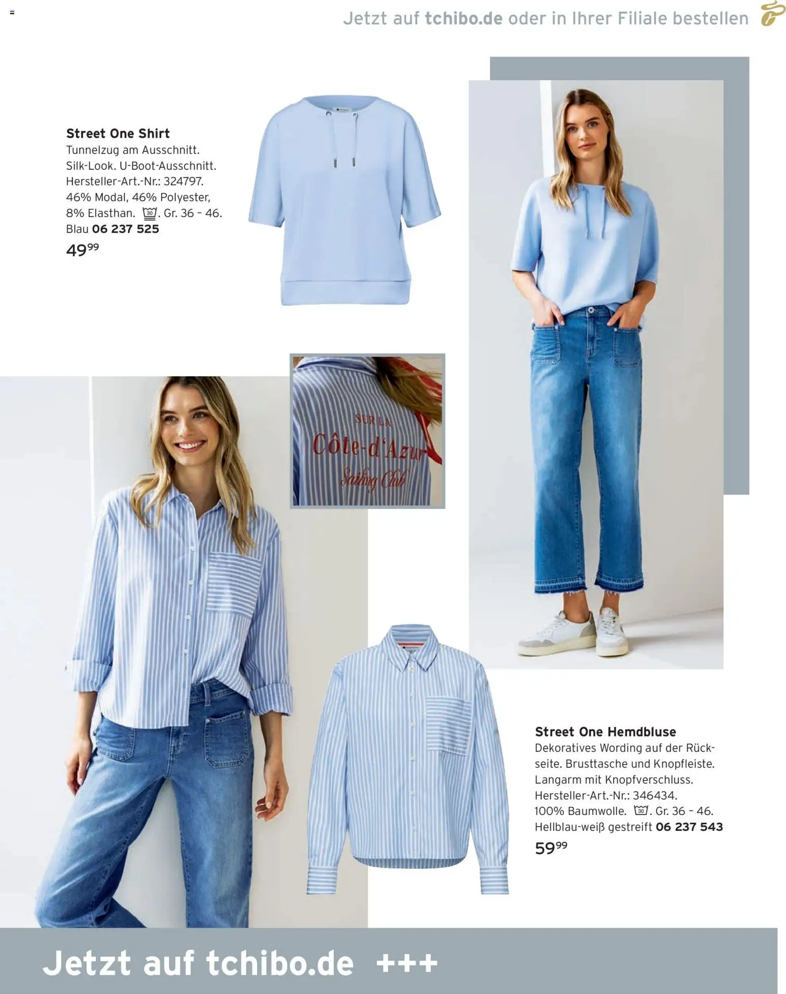 Angebote Tchibo – gültig ab 01.06.2026 | Seite: 129 | Produkte: Shirt, Hemdbluse