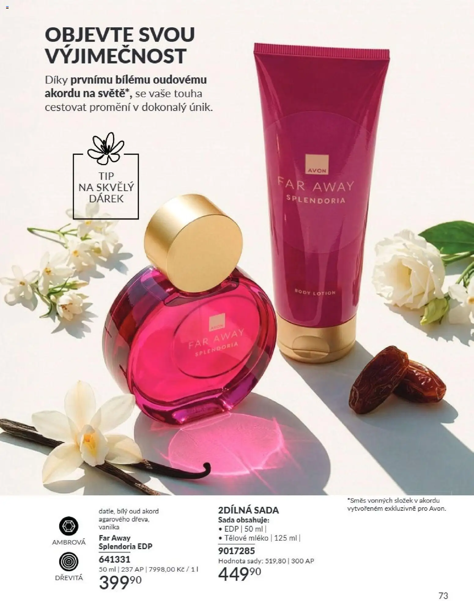 Avon Katalog 08/2026 od 01.08.2026 | Strana: 73 | Produkty: Tělové mléko, Mléko, Body
