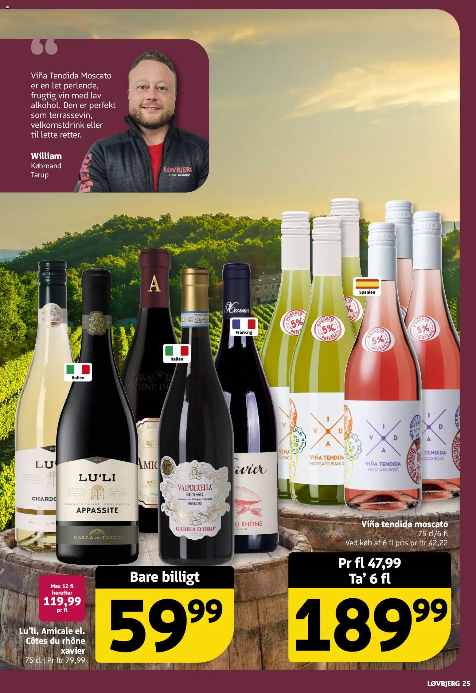 Løvbjerg tilbudsavis – gyldig fra 08.05.2026 | Side: 25 | Produkter: Vin, Søm