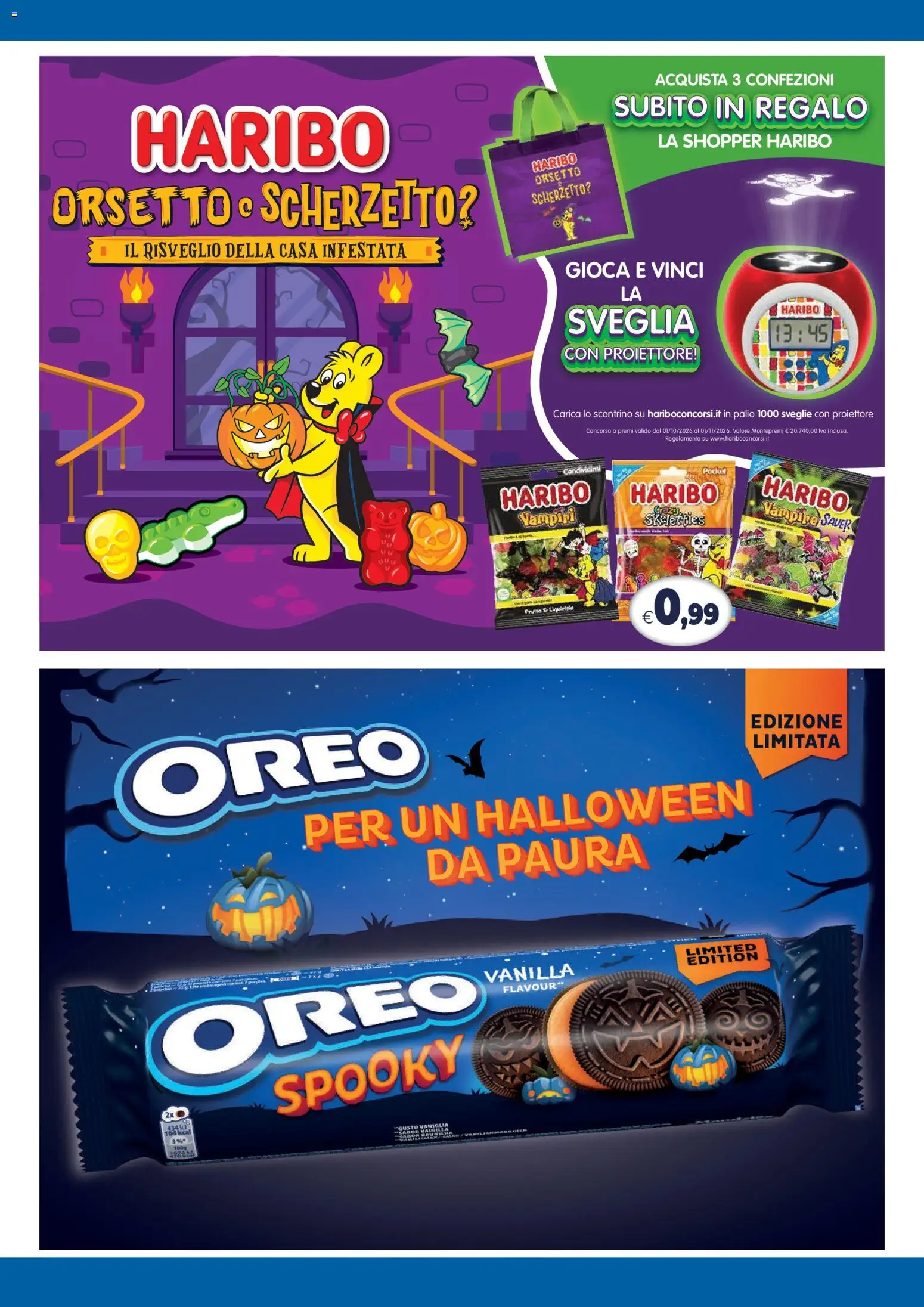 Volantino Galassia del 19/10/2026 | Pagina: 4 | Prodotti: Vaniglia, Sveglia, Oreo
