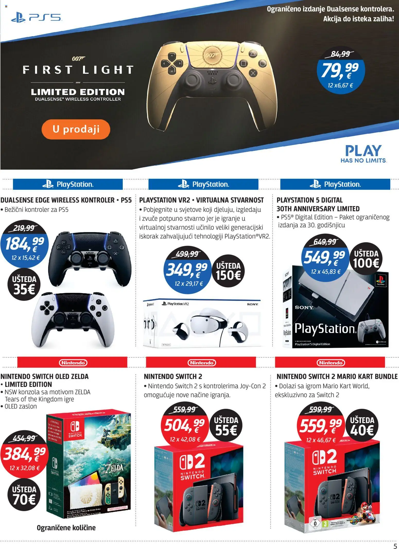 Centar Tehnike katalog | vrijedi od 15.06.2026 | Stranica: 5 | Proizvodi: Playstation