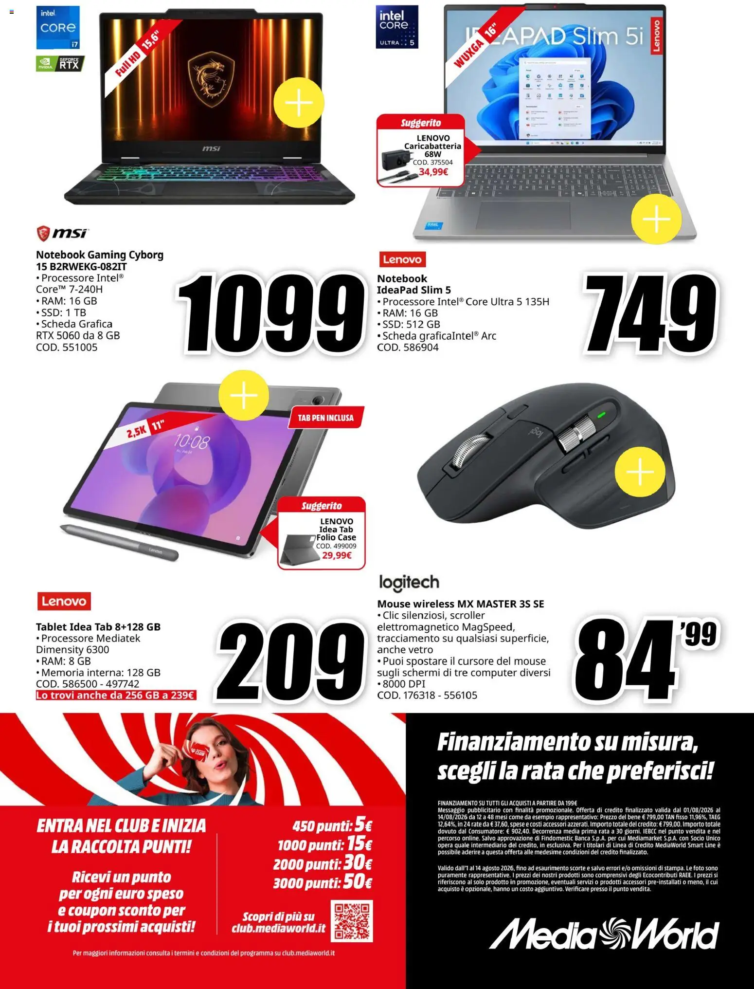 Volantino Media World del 01/08/2026 | Pagina: 8