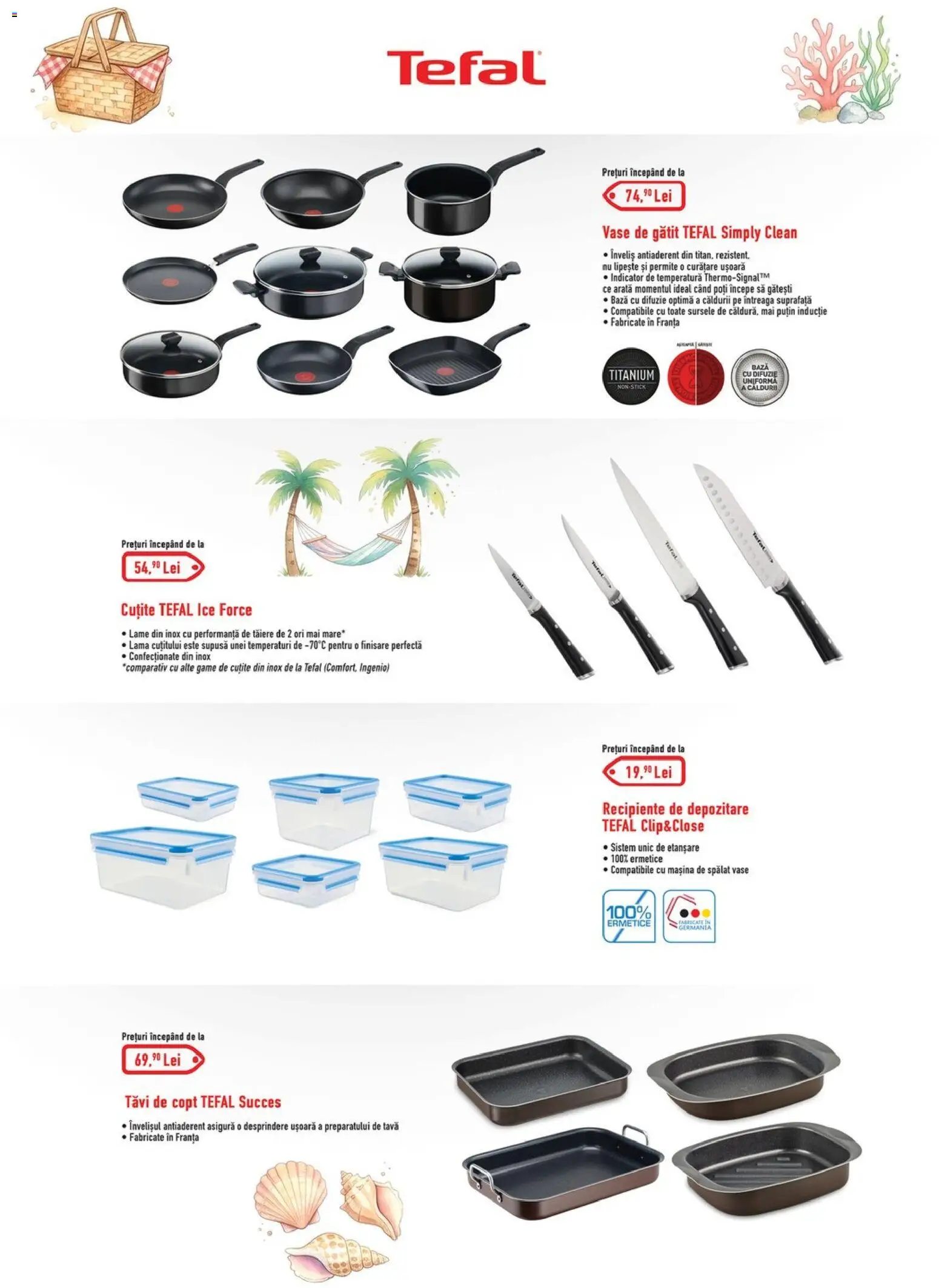 Noul catalog Carrefour – valabil de la 14.08.2026 | Pagină: 18 | Produse: Clean, Mașină De Spălat, Vase, Recipiente