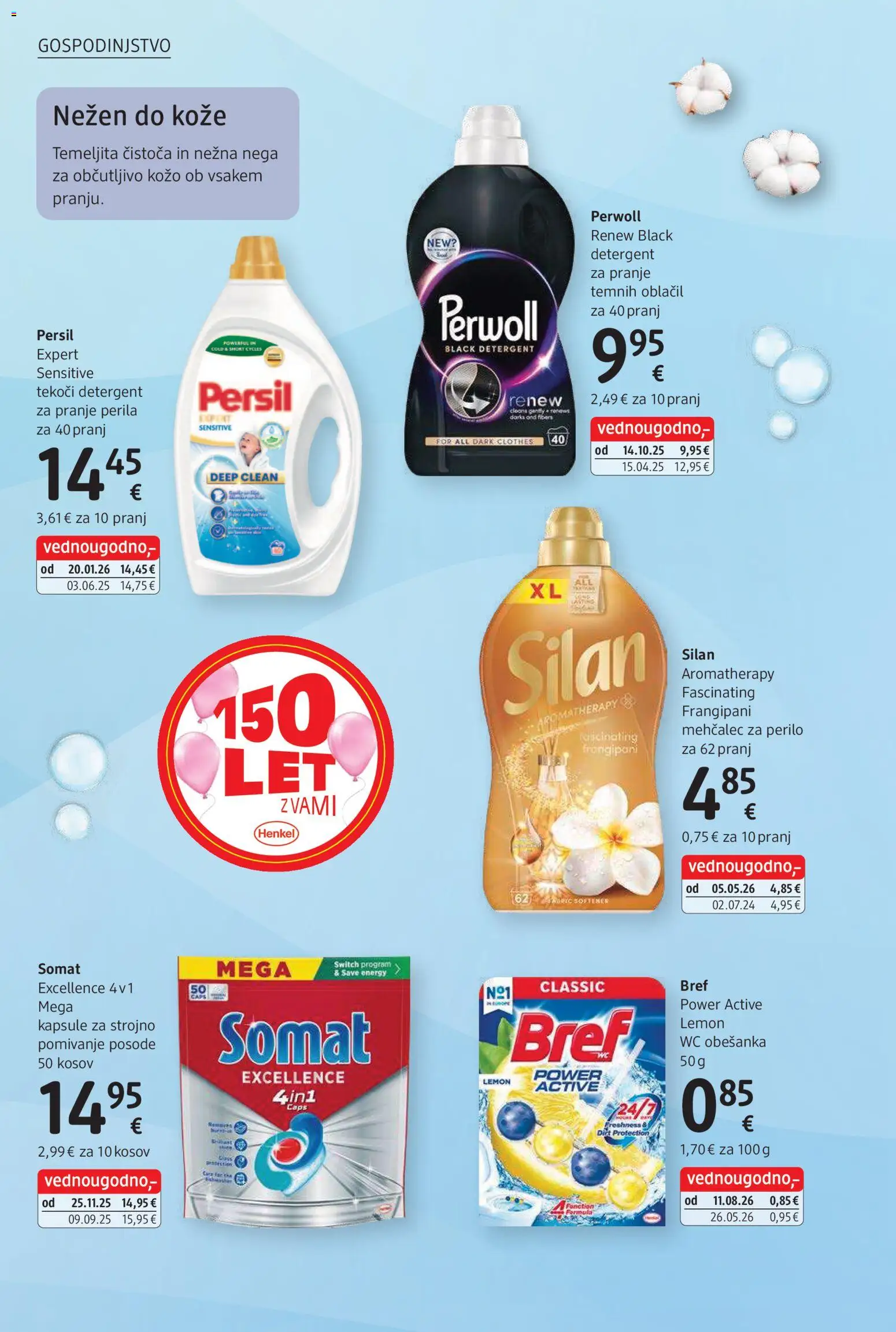 Novi DM Drogerie Markt katalog ponudbe – veljaven od 01.09.2026 | Stran: 30 | Izdelki: Mehčalec, Mehcalec za perilo, Detergent