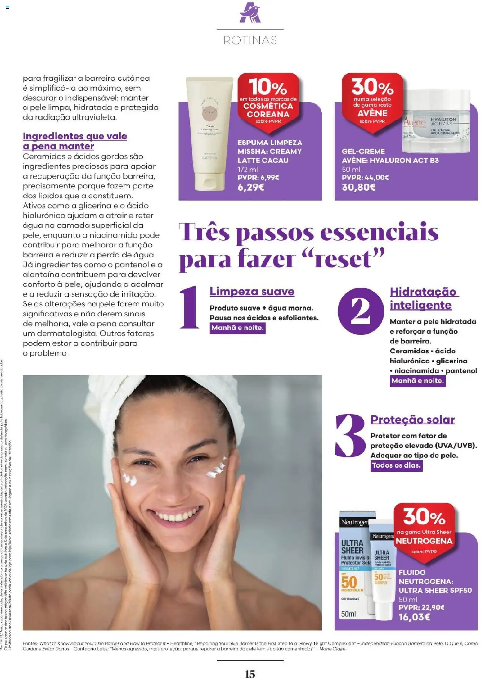 Auchan Revista Beleza e Especial Corpo │ válido de 04/10/2026 | Página: 15