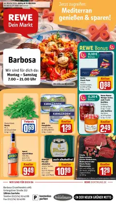 Rewe Prospekt Iserlohn ab 31.08.2026 gültig