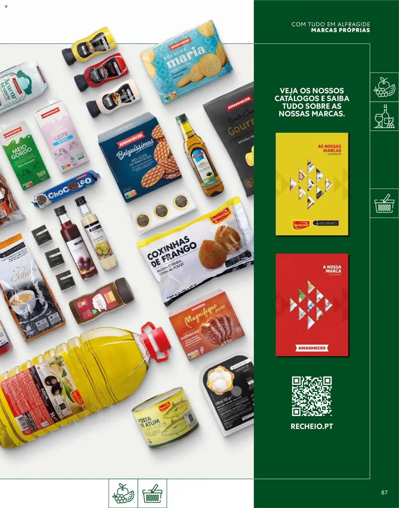 Recheio - Catálogo de Alfragide │ válido de 16/03/2026 | Página: 87 | Produtos: Batatas, Leite, Manteiga, Açúcar