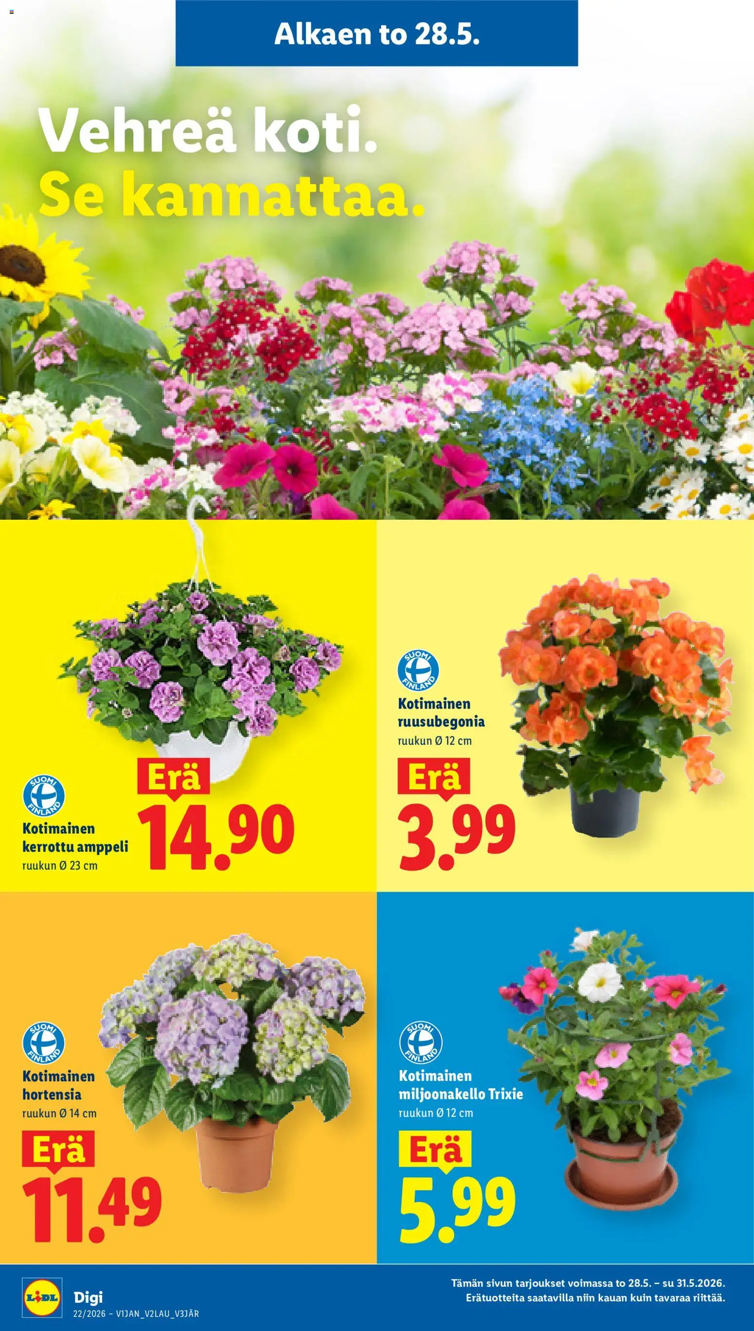 Lidl tarjoukset – voimassa 28.05.2026 alkaen | Sivu: 18