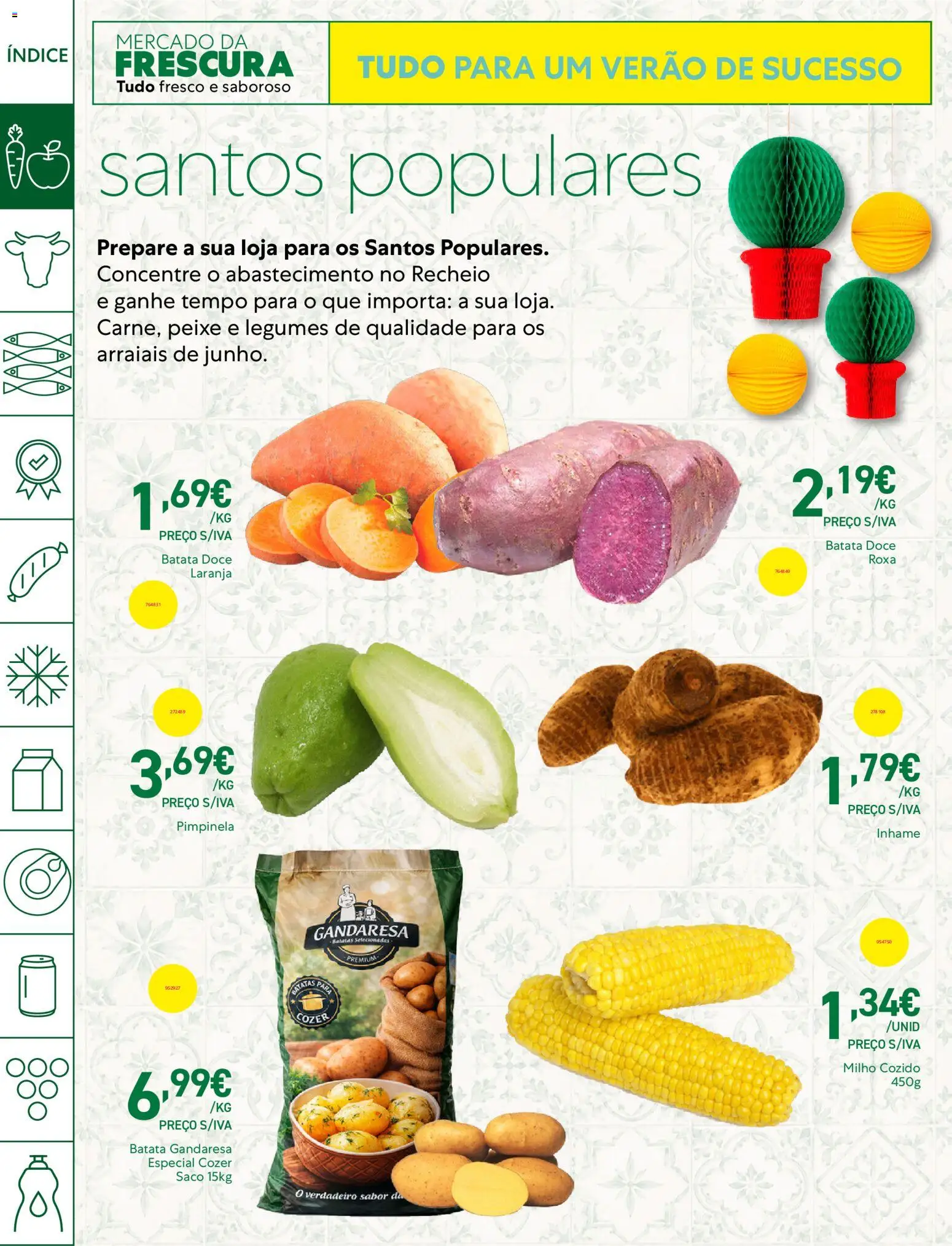 Recheio - Horeca Bons Negócios Madeira │ válido de 09.06.2026 | Página: 2 | Produtos: Batata, Peixe, Milho