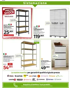 Anteprima del volantino Leroy Merlin catalogo valido a partire dal 08.04.2026 | Pagina: 20 | Prodotti: Ripiano, Telefono, Scaffale, Armadio