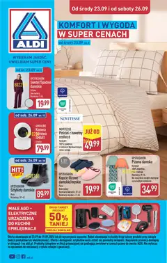 Pogląd oferty "Aldi gazetka - Hity od Środy i od Soboty" - ważna od 23.09.2026