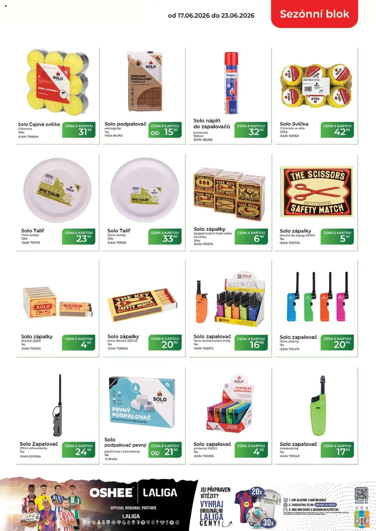 Tamda Foods leták od 17.06.2026 | Strana: 11 | Produkty: Blok, Talíř, Svíčka