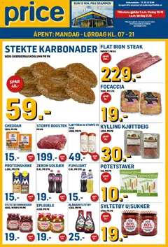Forhåndsvisning av Price Lagerbutikk kundeavis gyldig fra 30/10/2026