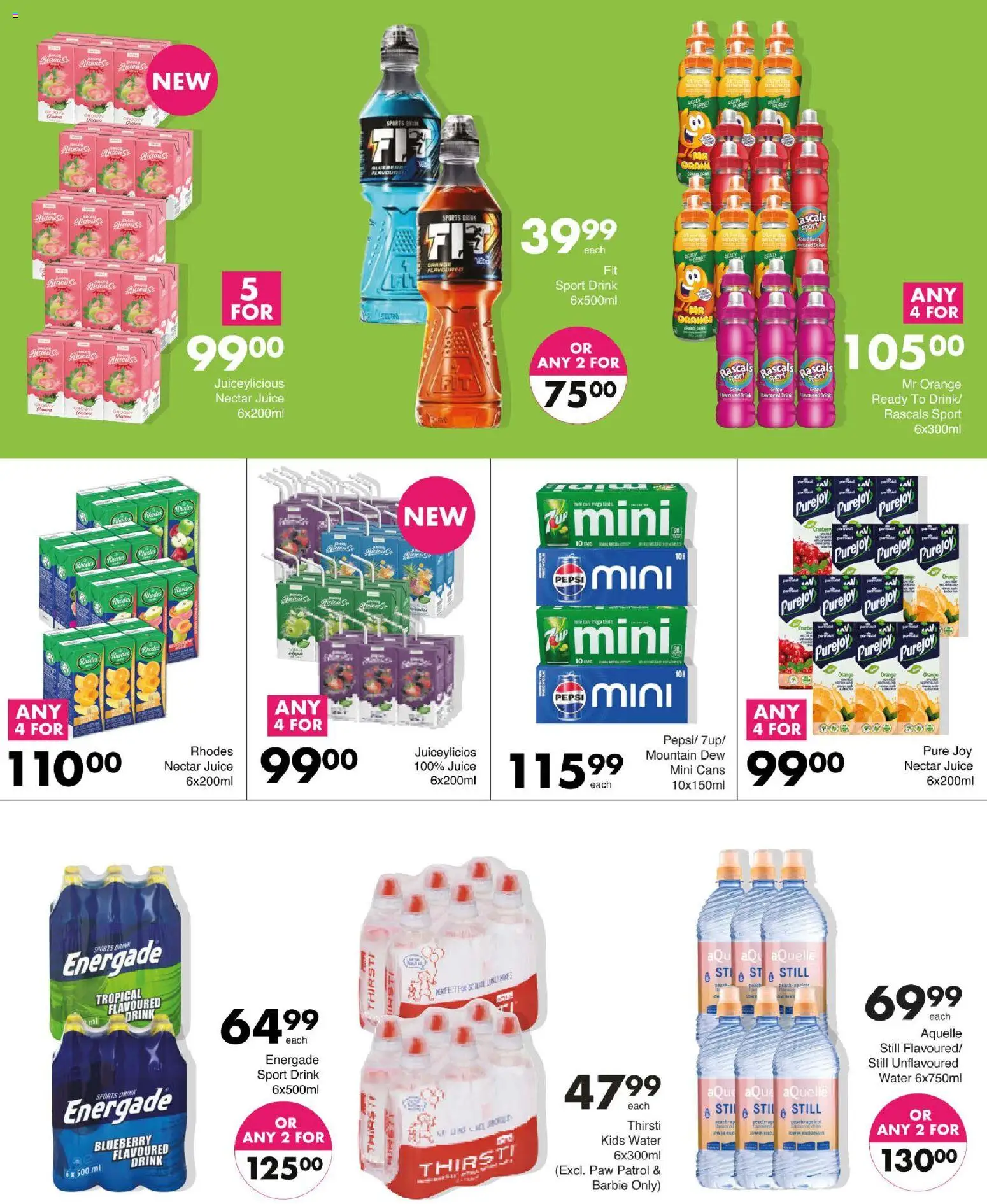 New Save catalogue – valid from 29/10/2026 | Page: 48 | Products: Phone, Juice, Water, Peach