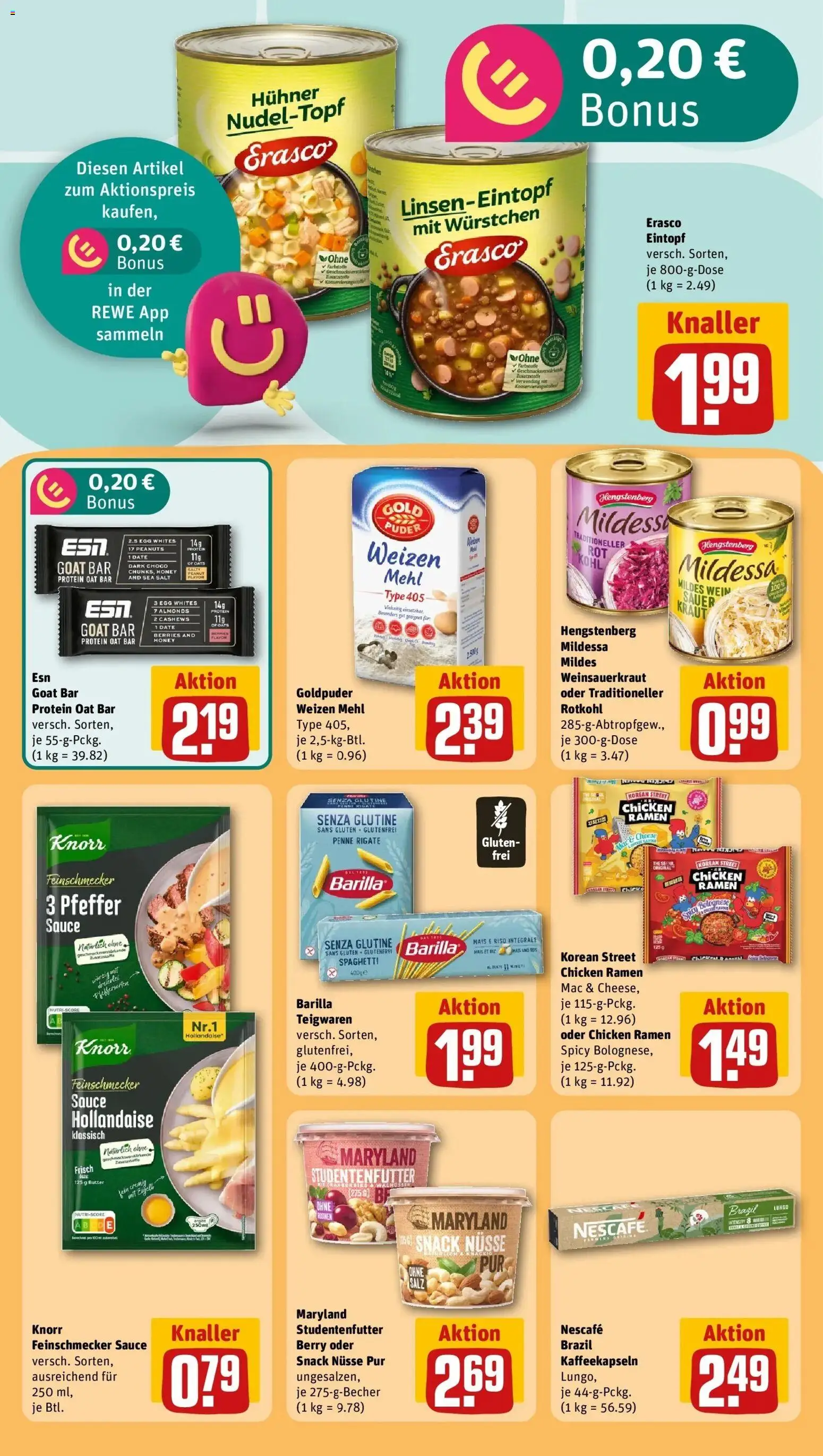REWE Prospekt ab 12.10.2026 zum Blättern » Angebote | Seite: 24 | Produkte: Mais, Butter, Puder, Pfeffer