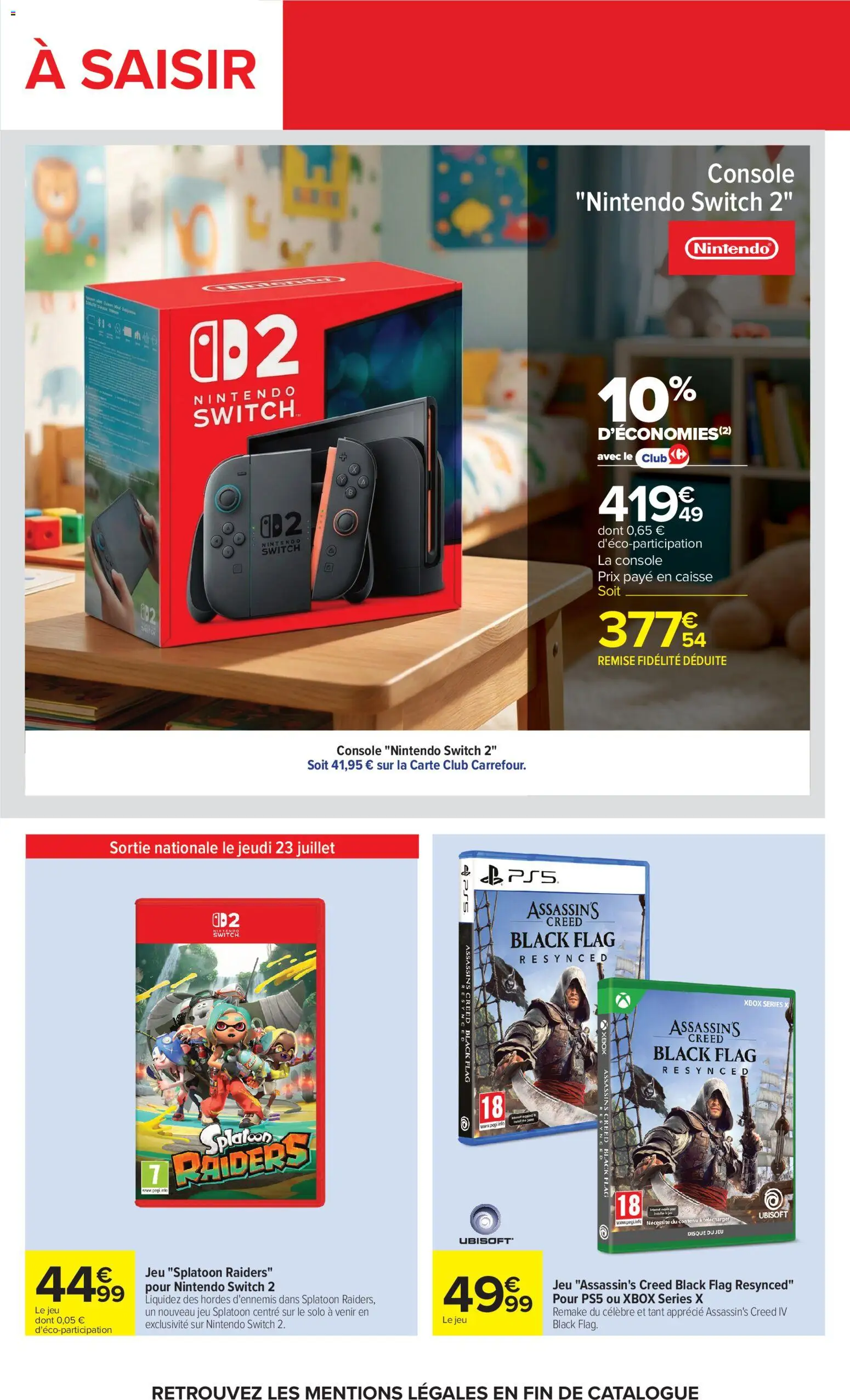 {H1} | Page: 71 | Produits: Vidéo, Xbox, console Nintendo Switch, Assassin's creed
