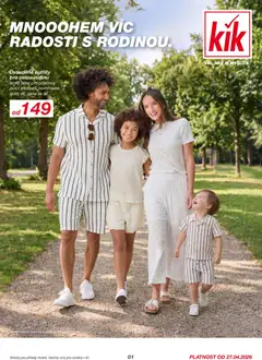 Náhled letáku Kik leták od 27.04.2026