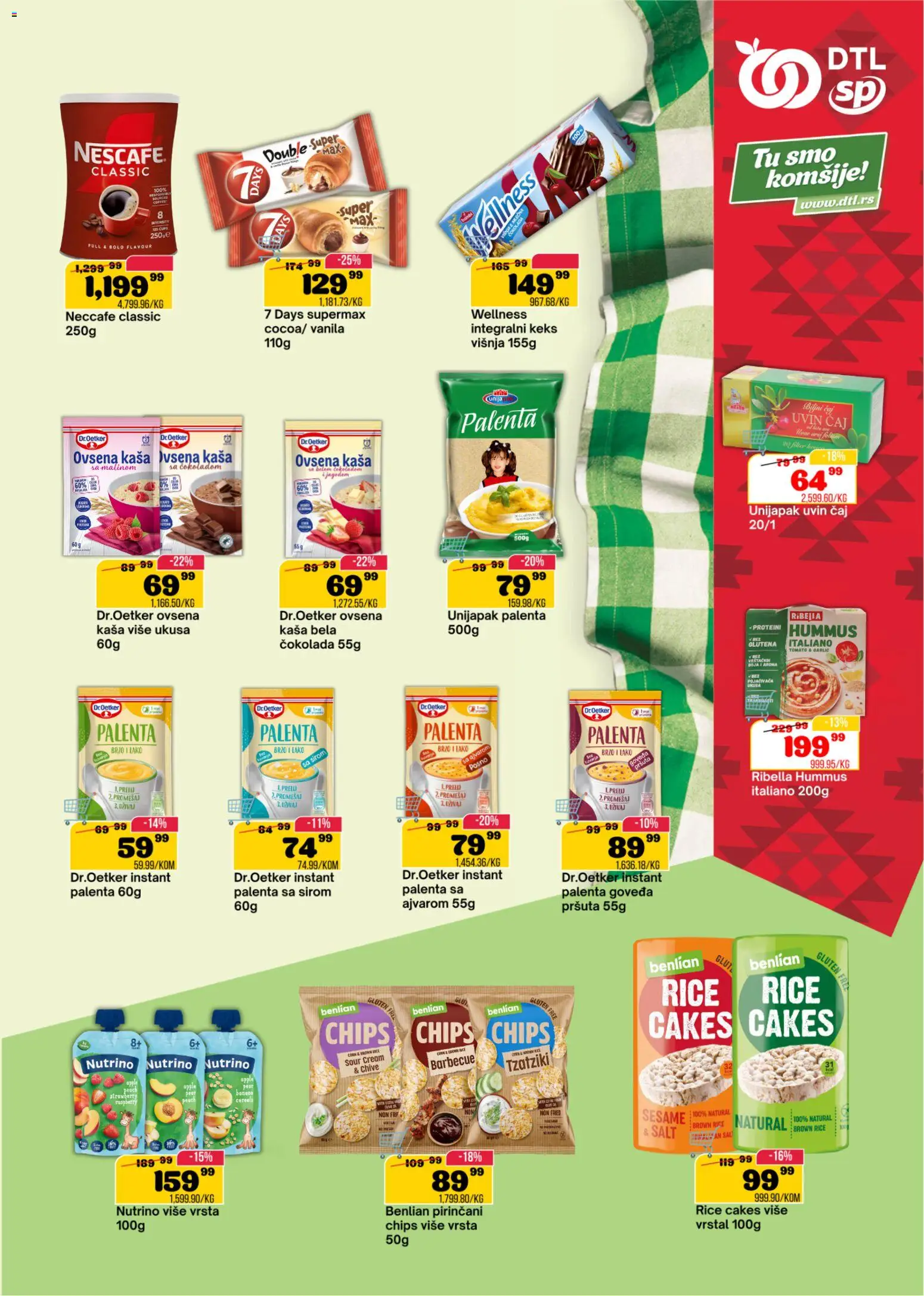Senta Promet katalog - važi od 23.09.2026 | Strana: 5 | Proizvode: Keks, Palenta, Vanila, Dr. Oetker