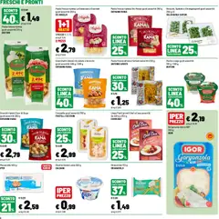 Anteprima del volantino Iper volantino valido a partire dal 23/10/2026 | Pagina: 10 | Prodotti: Spatzle, Prosciutto Crudo, Piatti, Stracchino