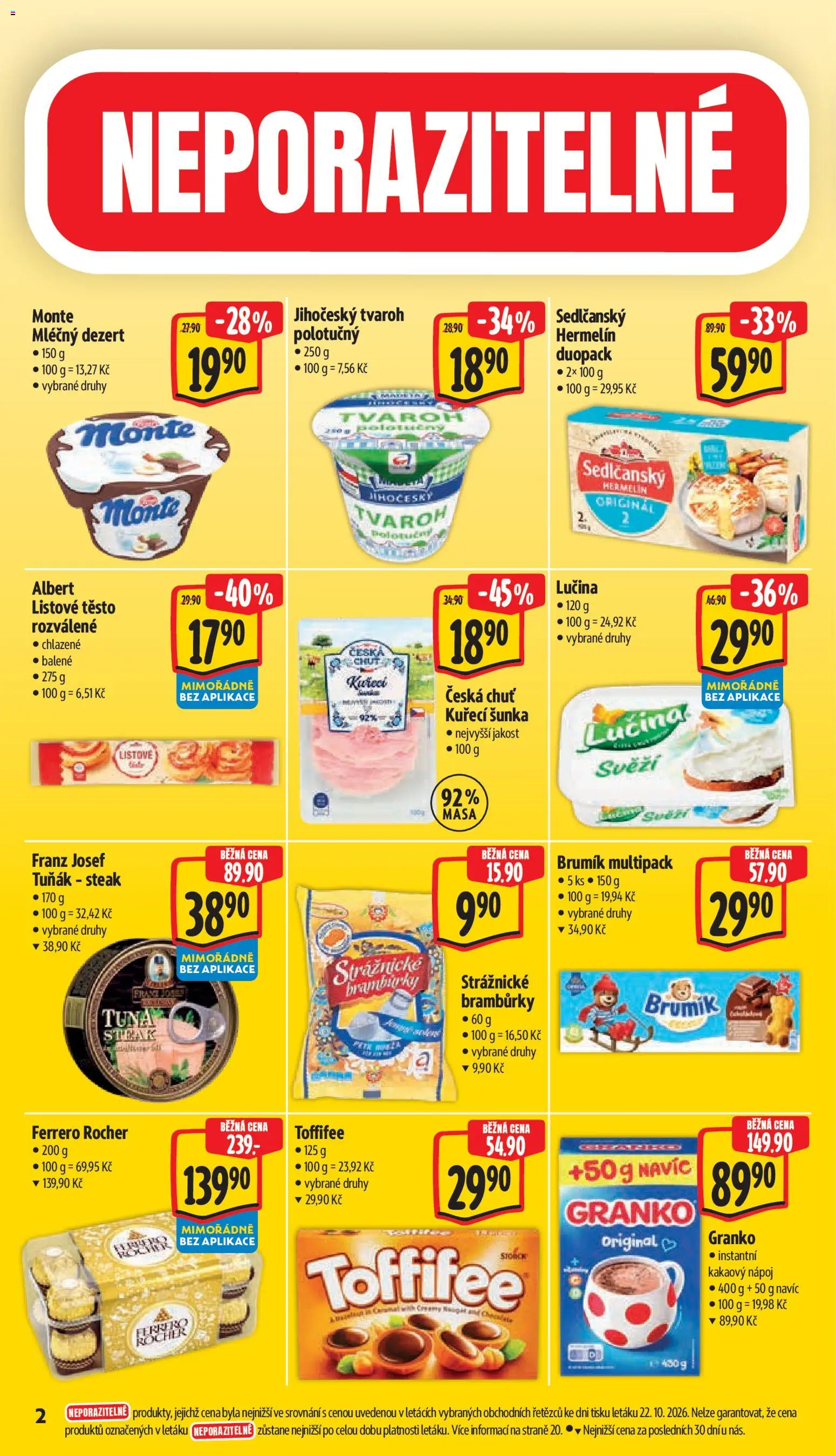 Albert leták - Supermarket Příbor, Šumperk od 28.10.2026 | Strana: 10