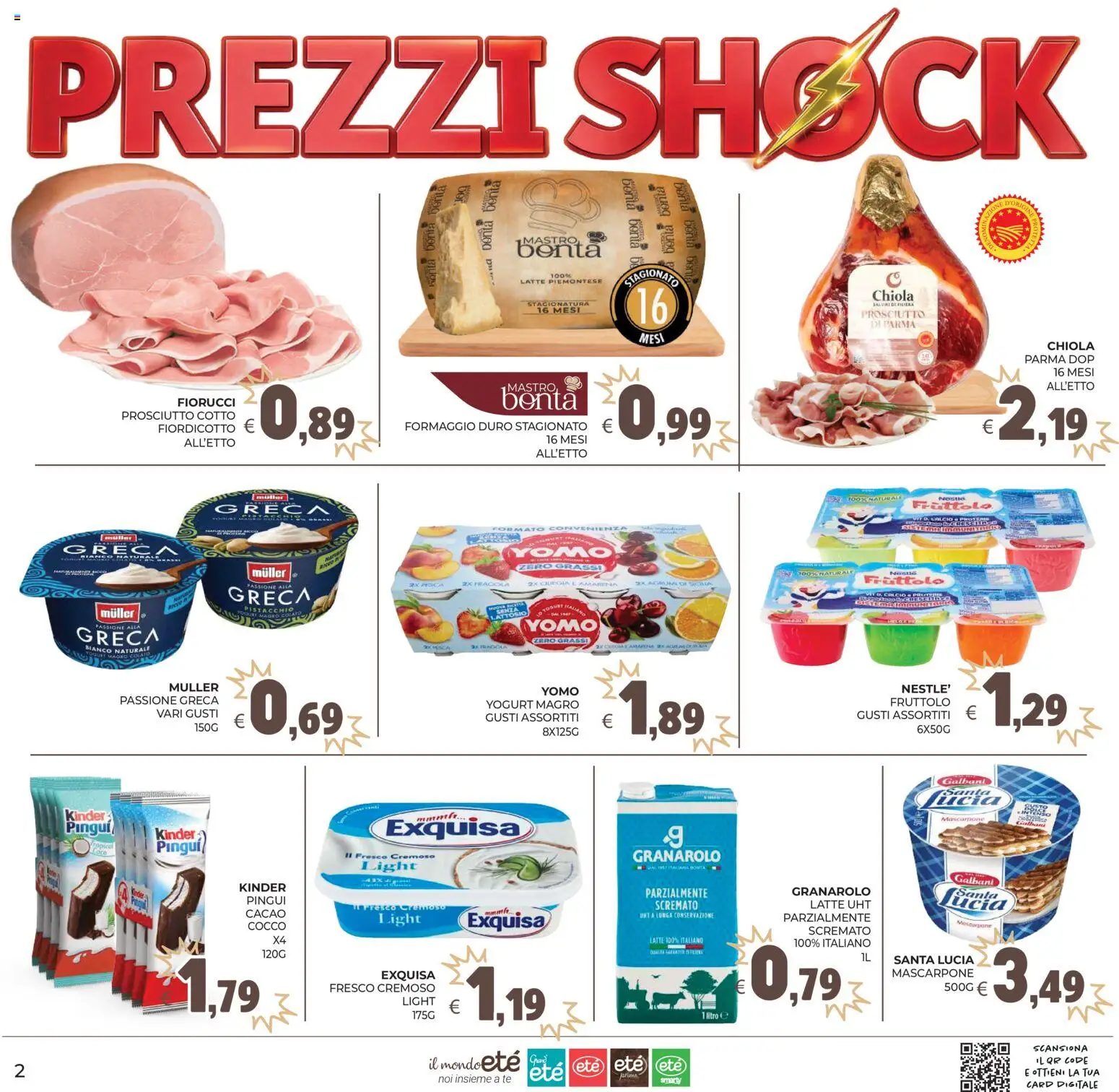 Volantino Eté del 02.06.2026 | Pagina: 2 | Prodotti: Tè, Prosciutto, Cacao, Mascarpone