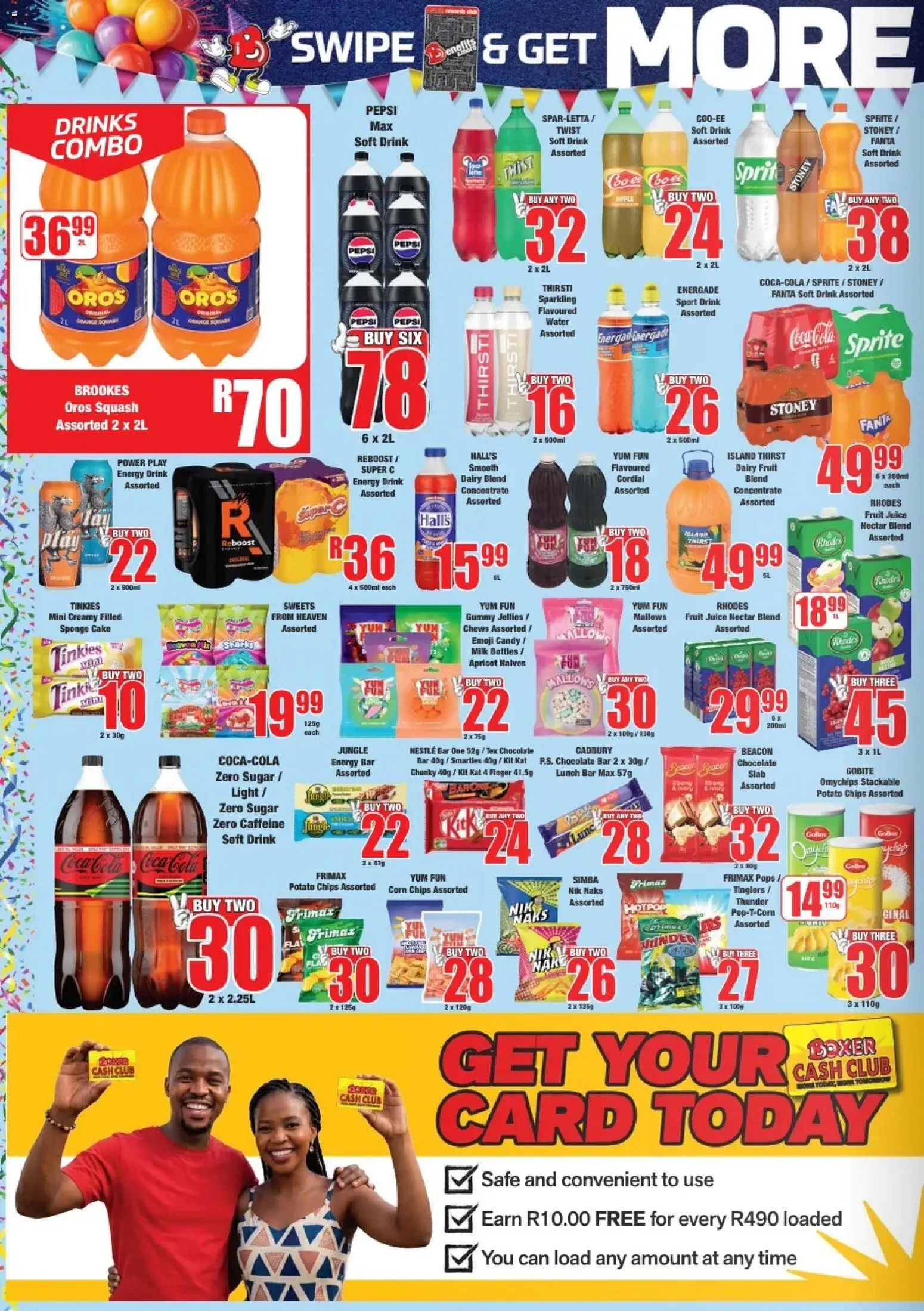 New Boxer catalogue – valid from 11/08/2026 | Page: 4 | Products: Sprite, Fruit, Dairy blend, Sugar