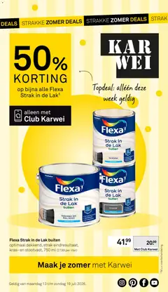 KARWEI folder - Voorbeeld van een folder van KARWEI, geldig van 13-07-2026