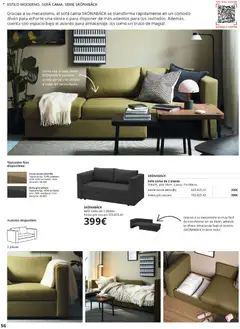 Vista previa Catálogo IKEA Sofás válido desde el 07.05.2026 | Página: 56 | Productos: Té, Sofá cama, Cama, Almacenaje