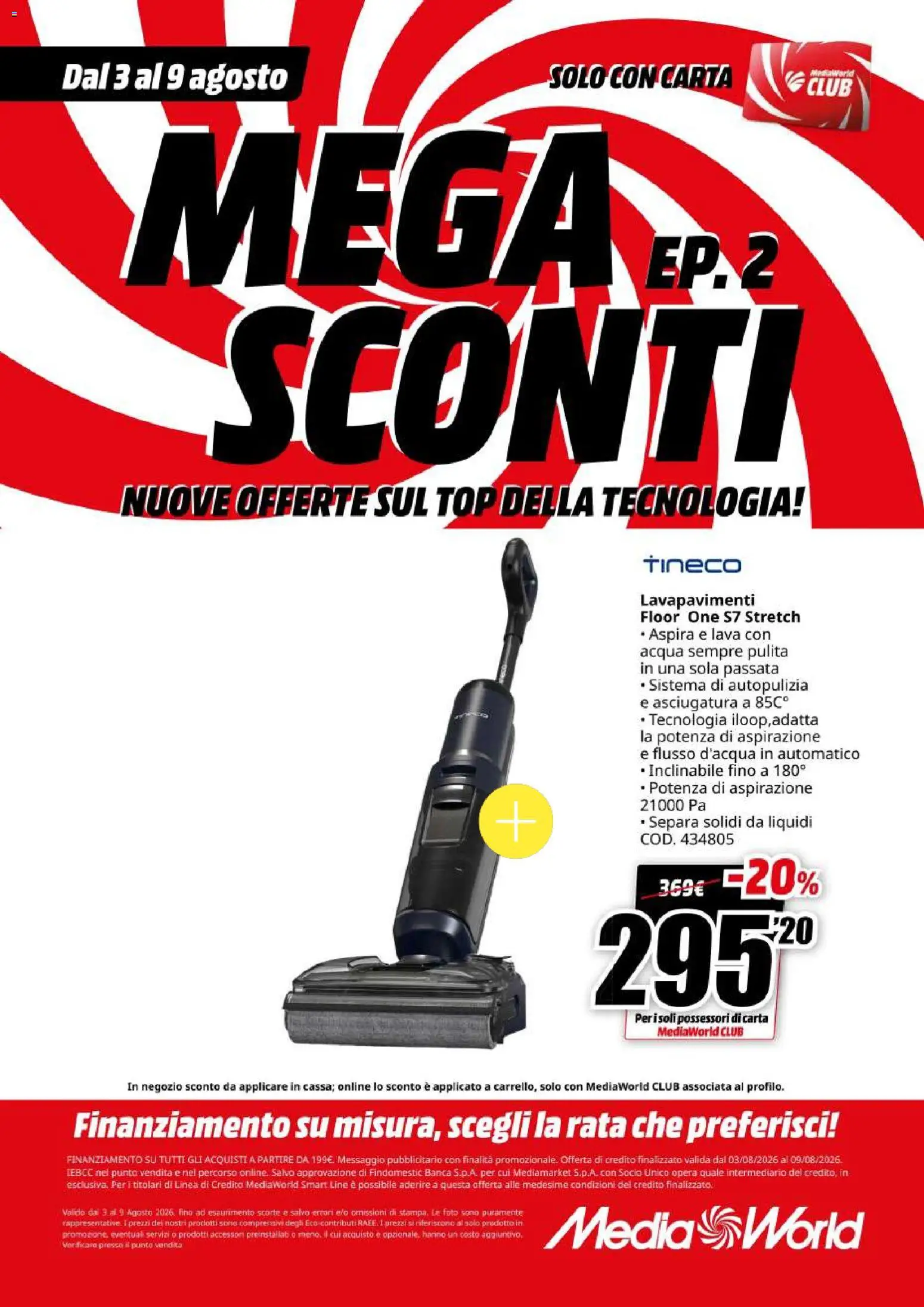 Volantino Media World del 03/08/2026 | Pagina: 51