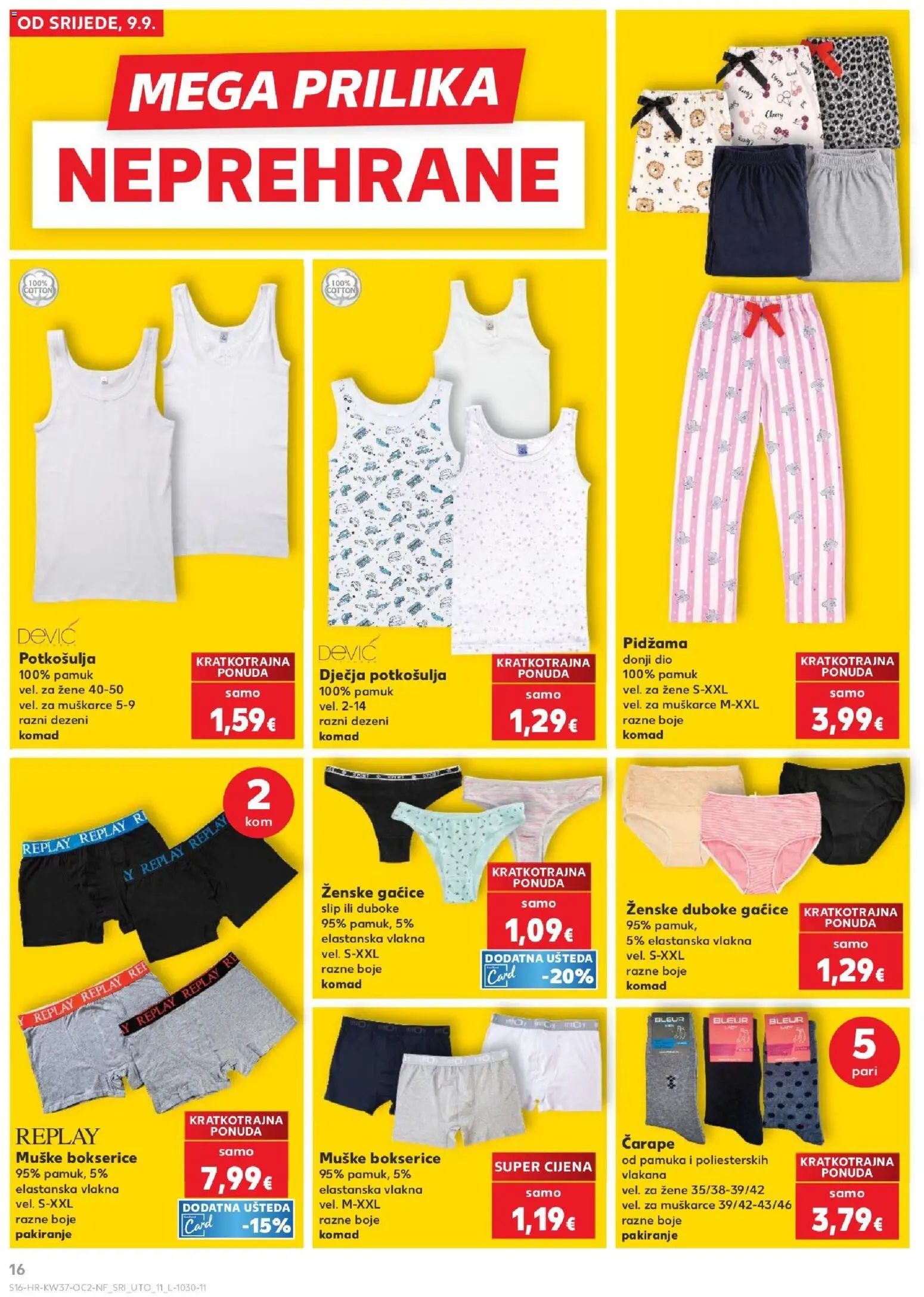 Kaufland katalog | vrijedi od 09.09.2026 | Stranica: 16