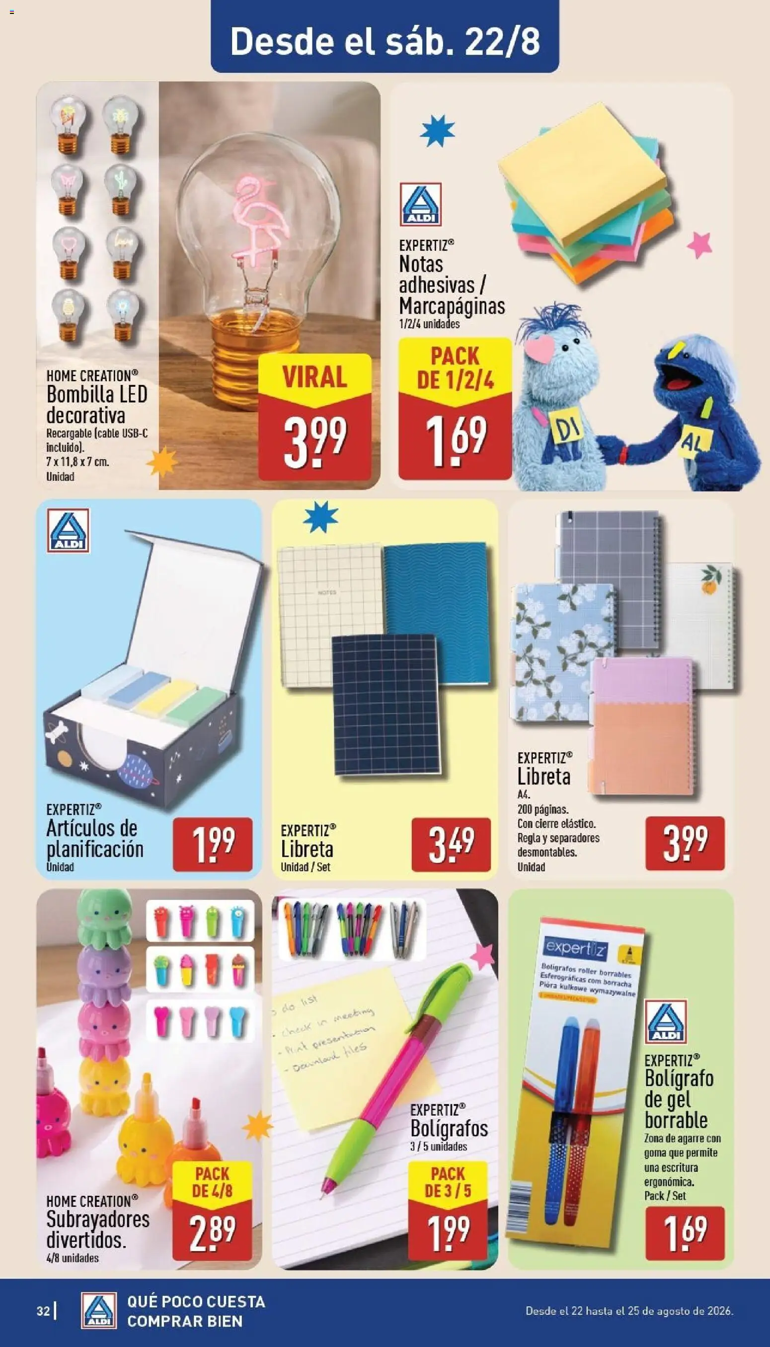 Aldi folleto Canarias │ válido desde el 17/08/2026 | Página: 32