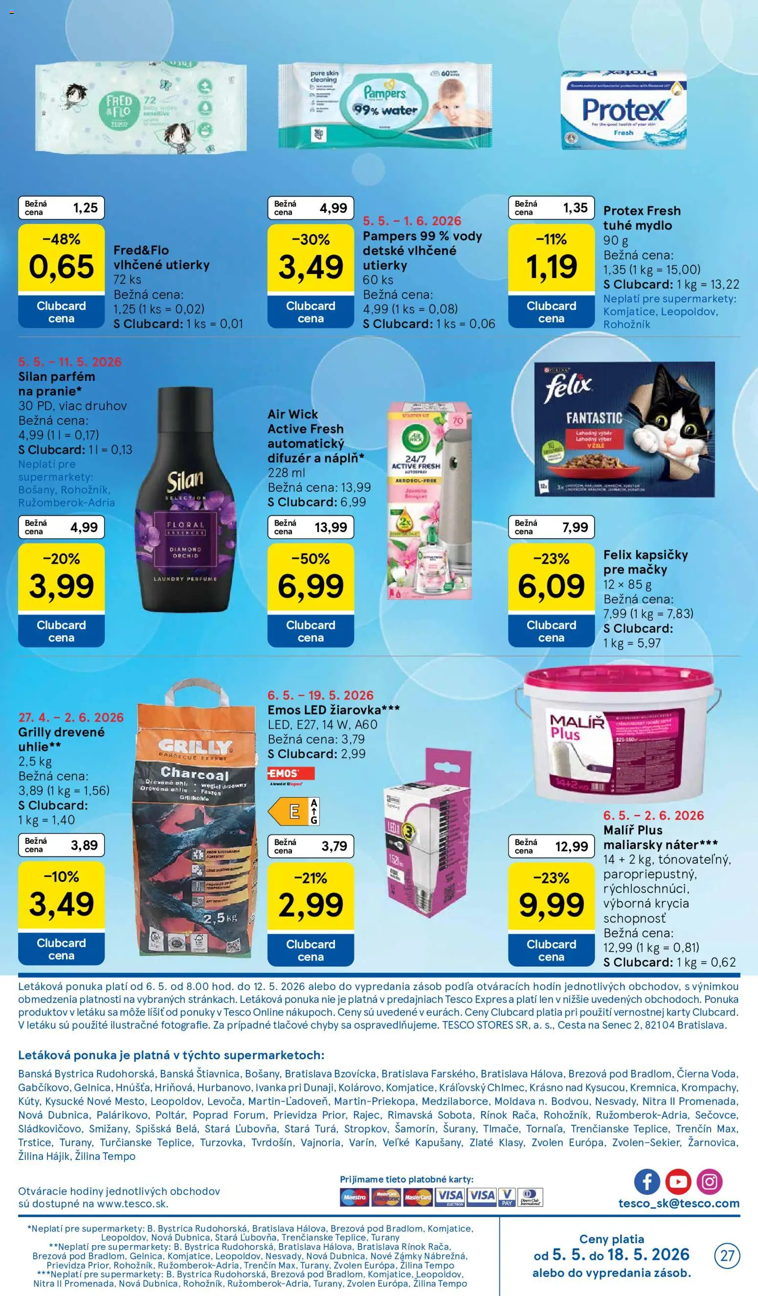 Nové Tesco akcie – leták je platný od 06.05.2026 | Strana: 27