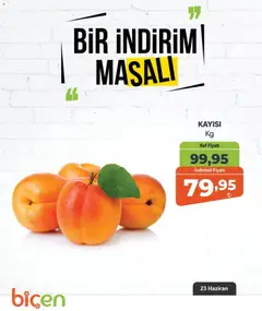 23 Haziran 2026 tarihinden itibaren geçerli olan Biçen Market kataloğu önizlemesi