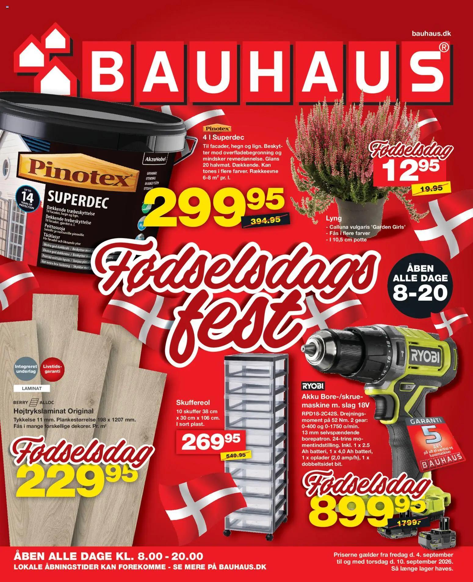 Bauhaus tilbudsavis – gyldig fra 04/09/2026 | Side: 1