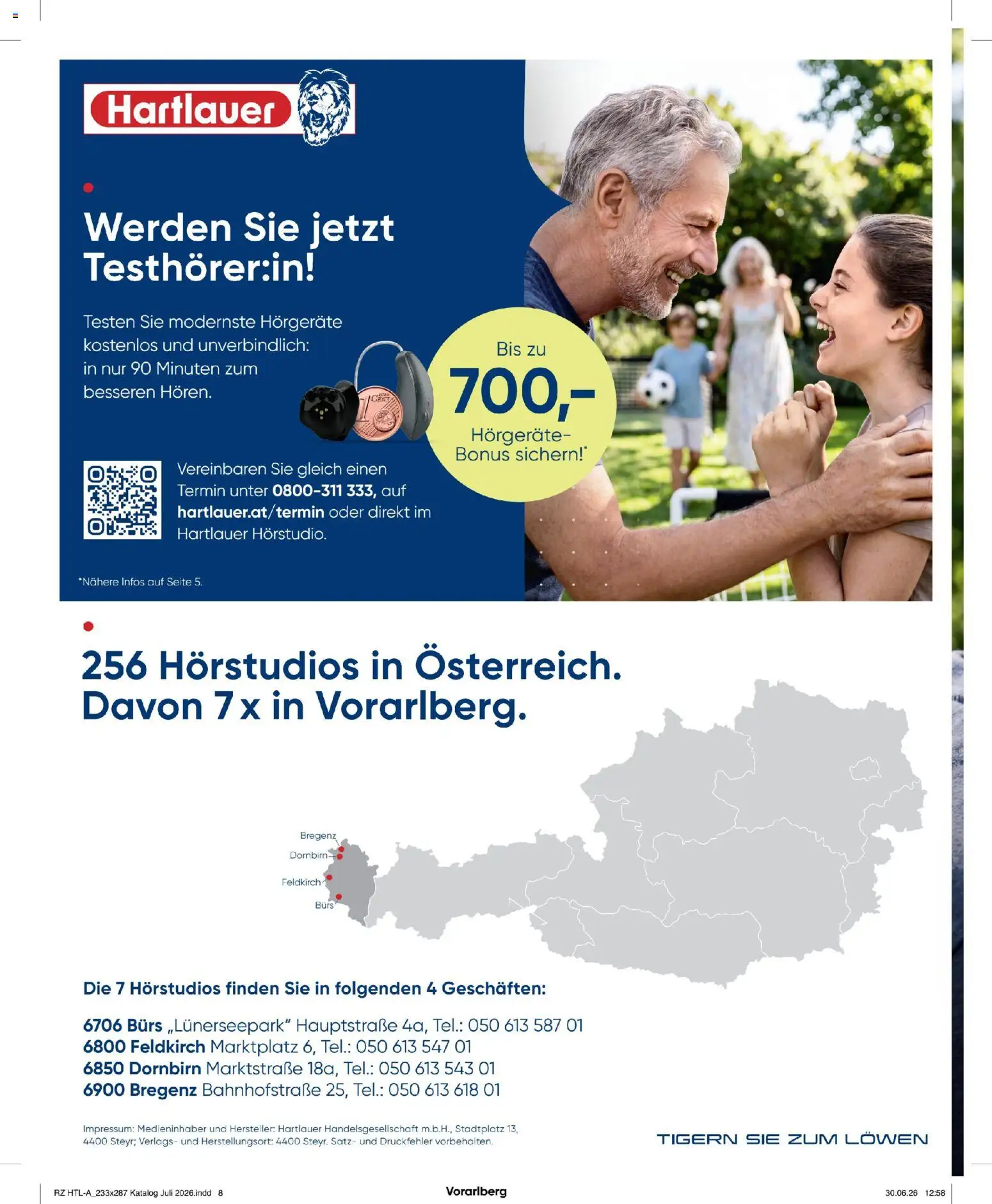 Hartlauer 500 Testhörer:innen gesucht! gültig ab 10.07.2026 | Seite: 8