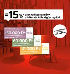 XXXLutz akciós újság - amely érvényes a következő dátumtól: 04.05.2026