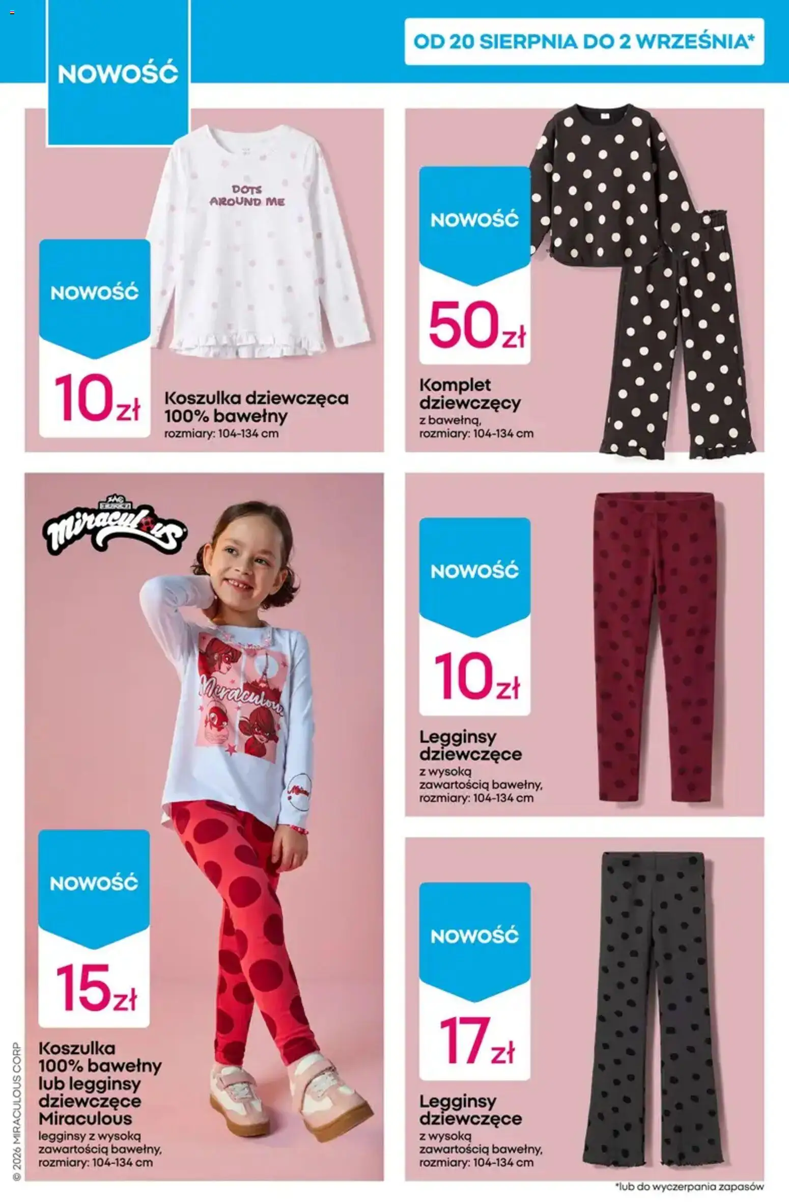 Pepco gazetka od 20.08.2026 | Strona: 10 | Produkty: Legginsy