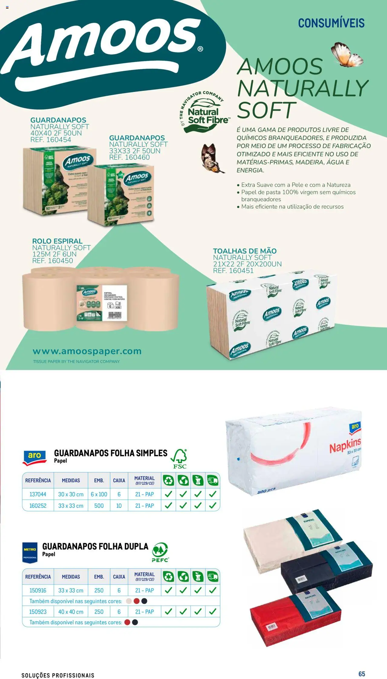 Makro - Especial Take- away │ válido de 17/07/2025 | Página: 65 | Produtos: Agua, Guardanapos, Caixa